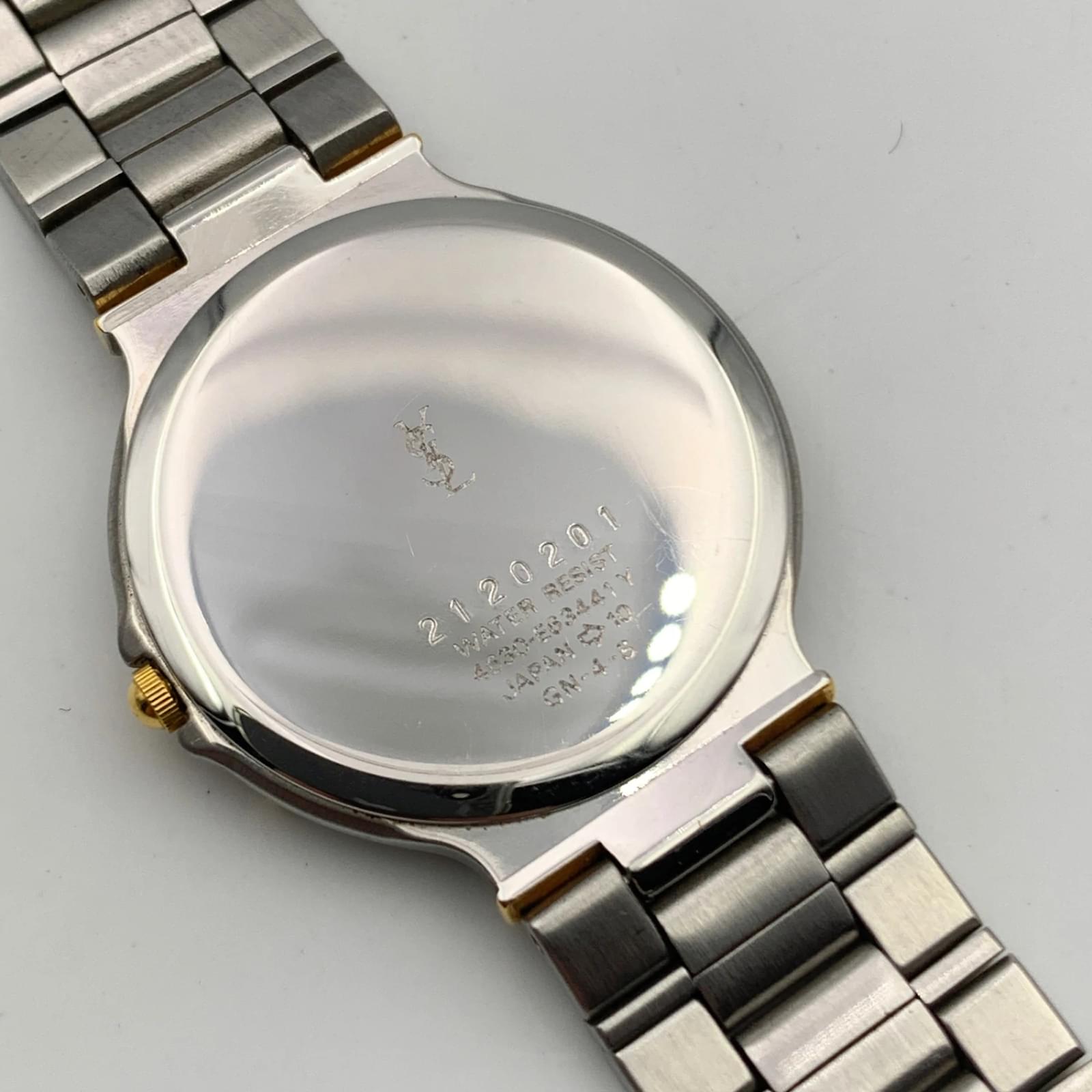 Yves Saint Laurent Vintage Round Wrist Watch 4630 E63441Y