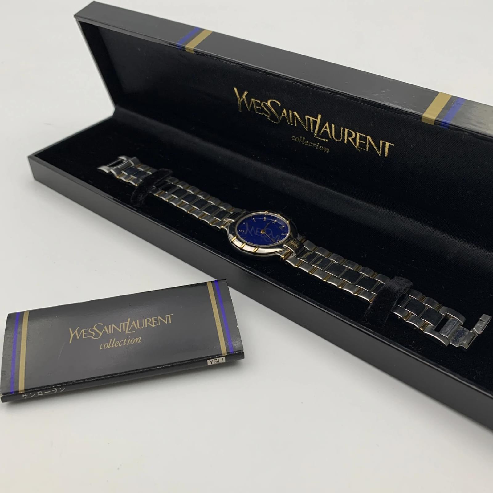 Yves Saint Laurent Vintage Round Wrist Watch 4630 E63441Y