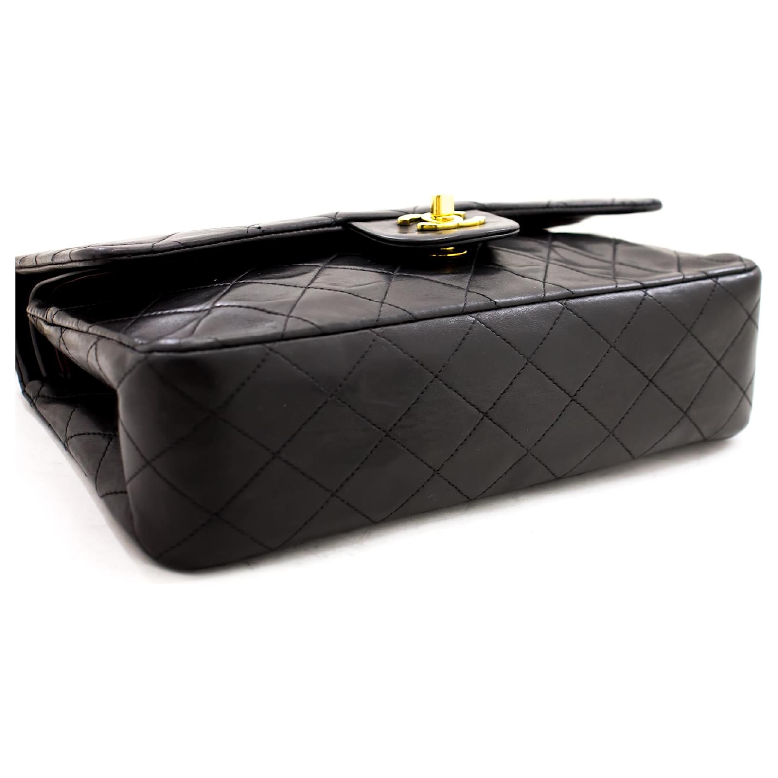Chanel 2.55 Black Leather ref.457801 - Joli Closet