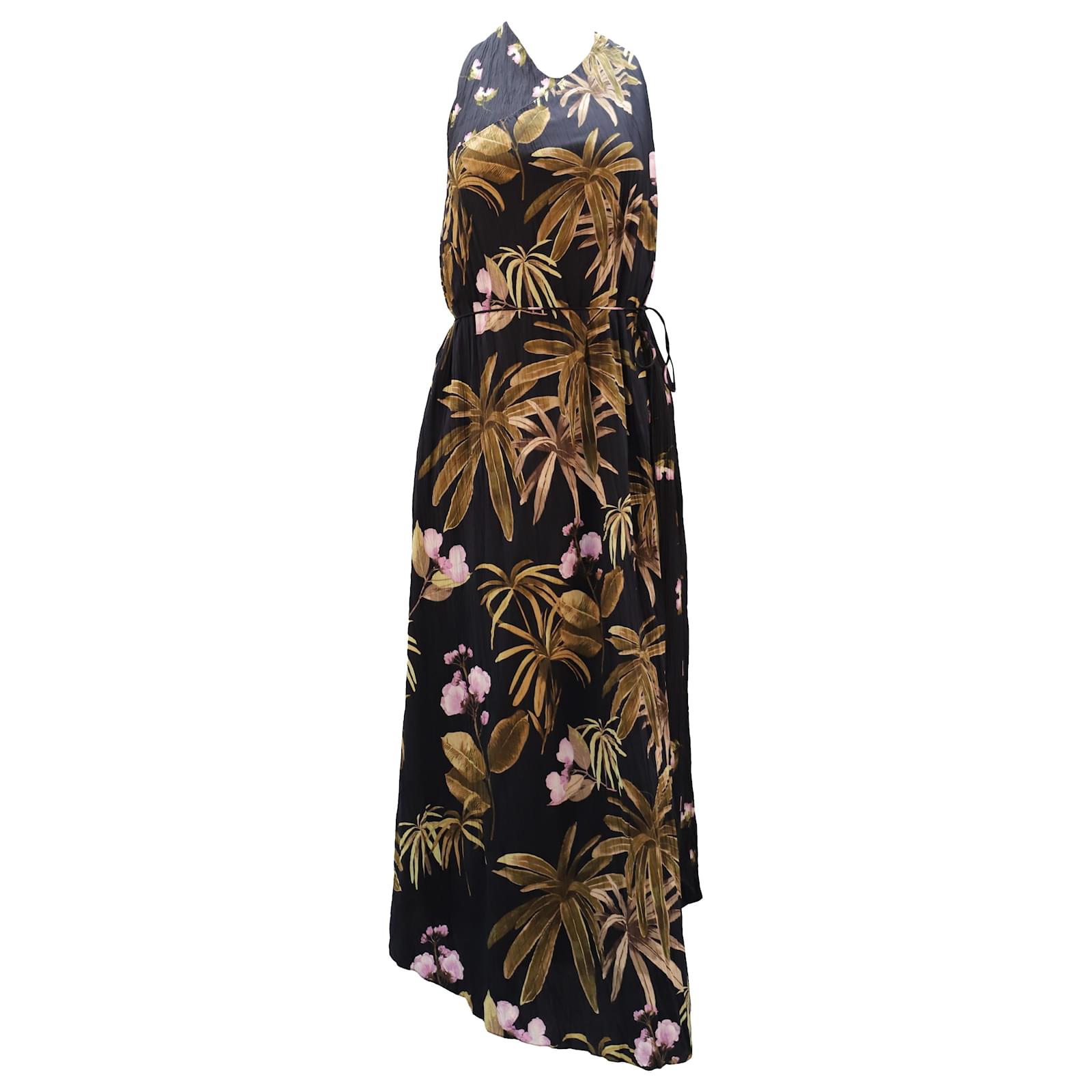 vince tropical garden dress