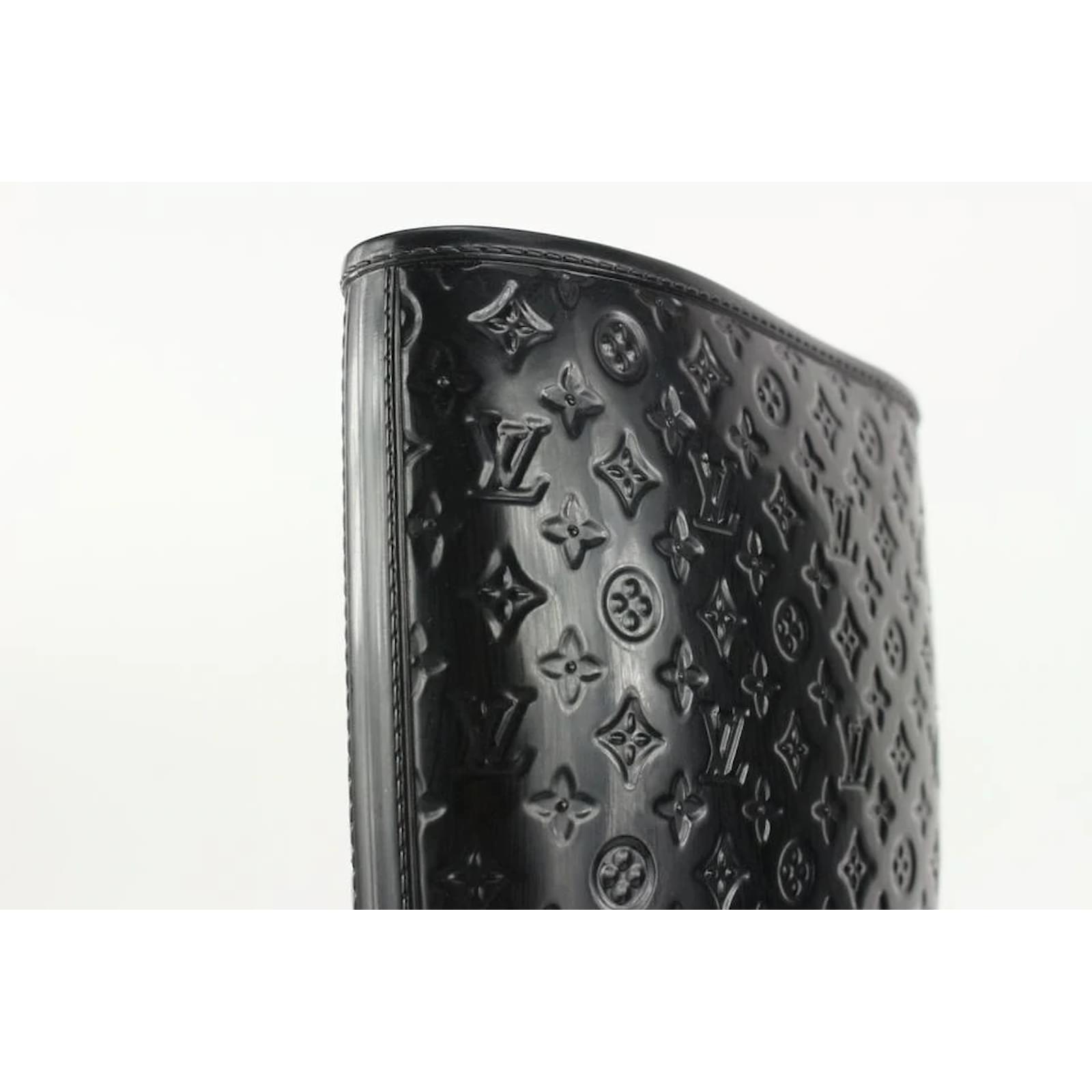Boots Louis Vuitton Black size 39 EU in Rubber - 36526701