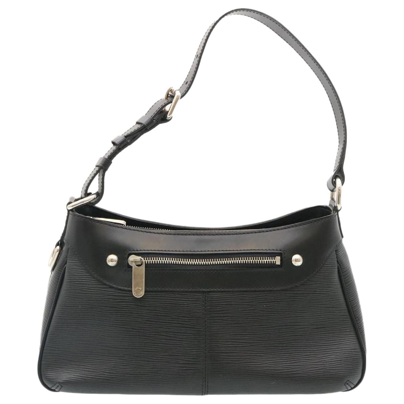 LOUIS VUITTON Epi Turenne PM Shoulder Bag Black M59282 LV Auth 