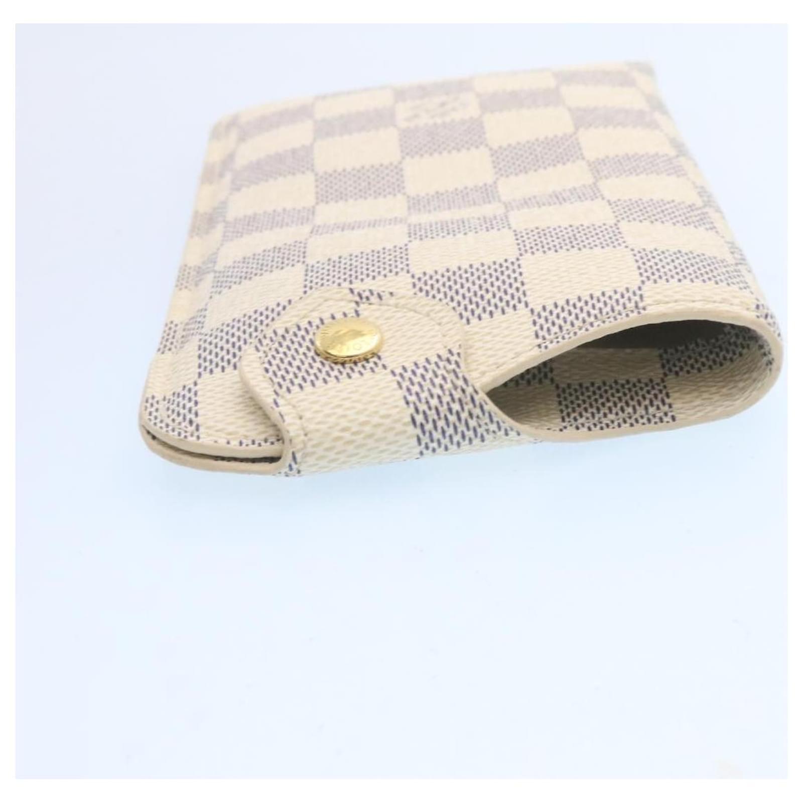 LOUIS VUITTON Damier Azur Etui A Lunettes MM Glasses Case N60025 LV Auth  gt1479 ref.430984 - Joli Closet