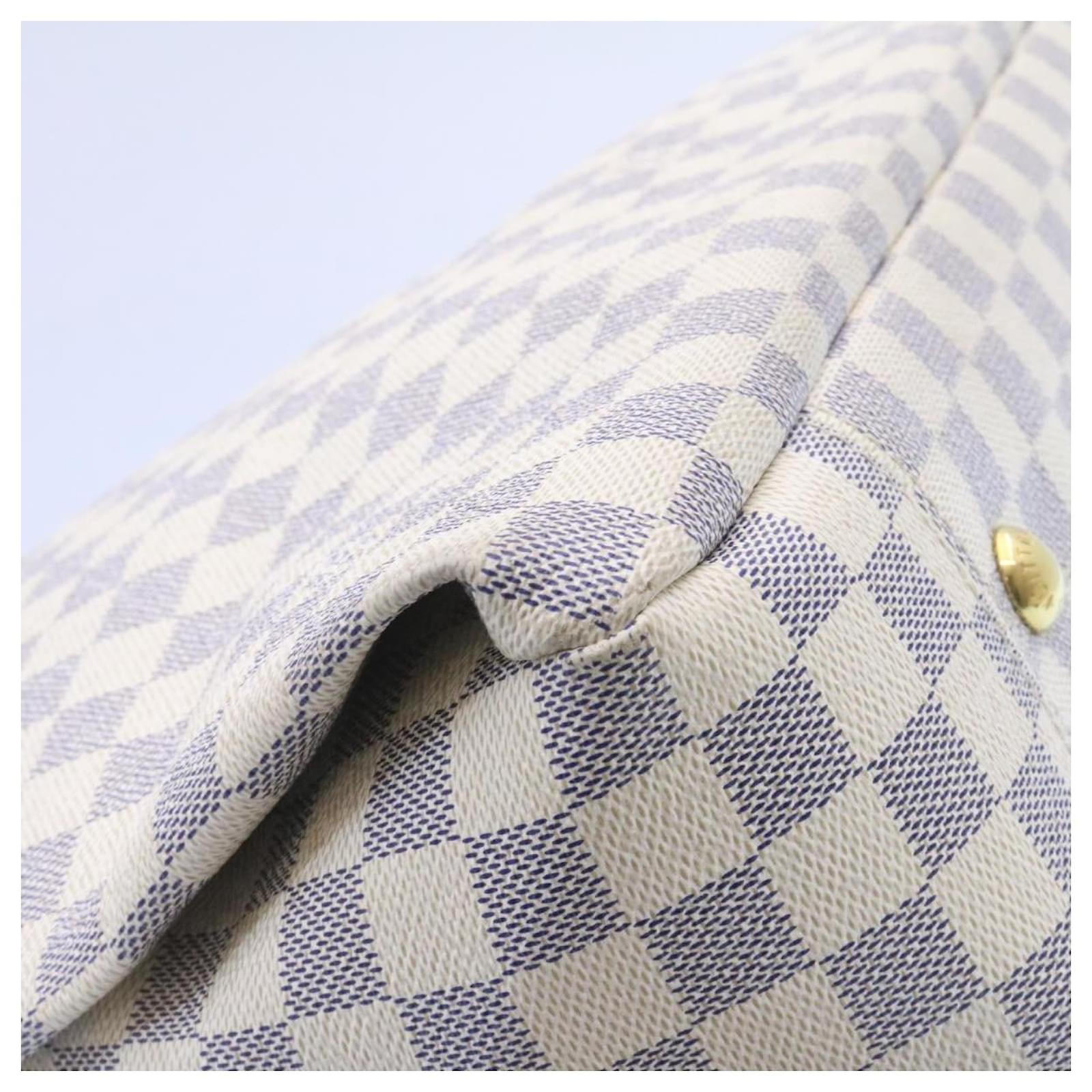 Louis Vuitton Lv Artsy Mm Shoulder Tote Bag N41174 Damier Azur