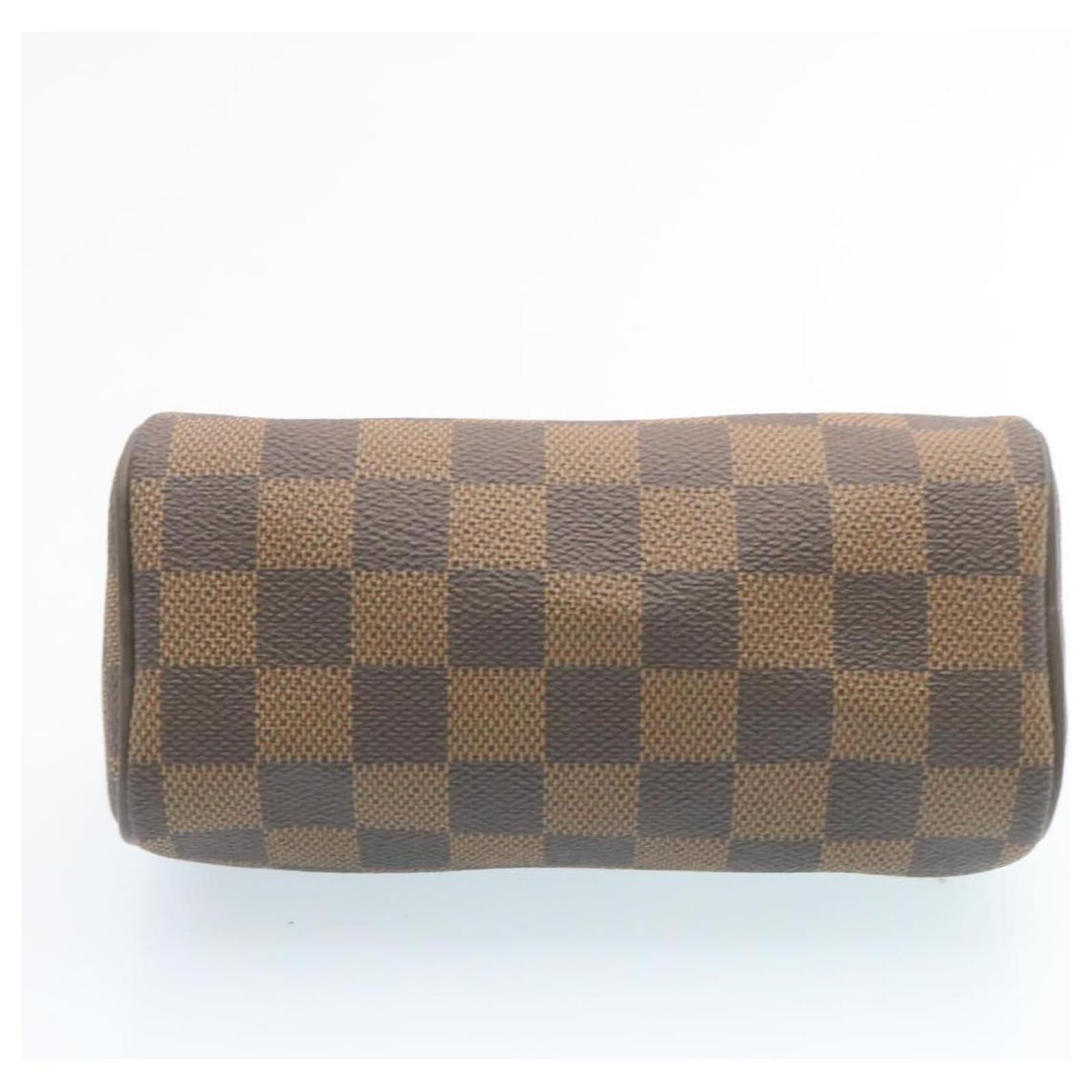 LOUIS VUITTON Damier Ebene Mini Speedy Hand Bag SP order M41534 LV Auth  27657 ref.459328 - Joli Closet