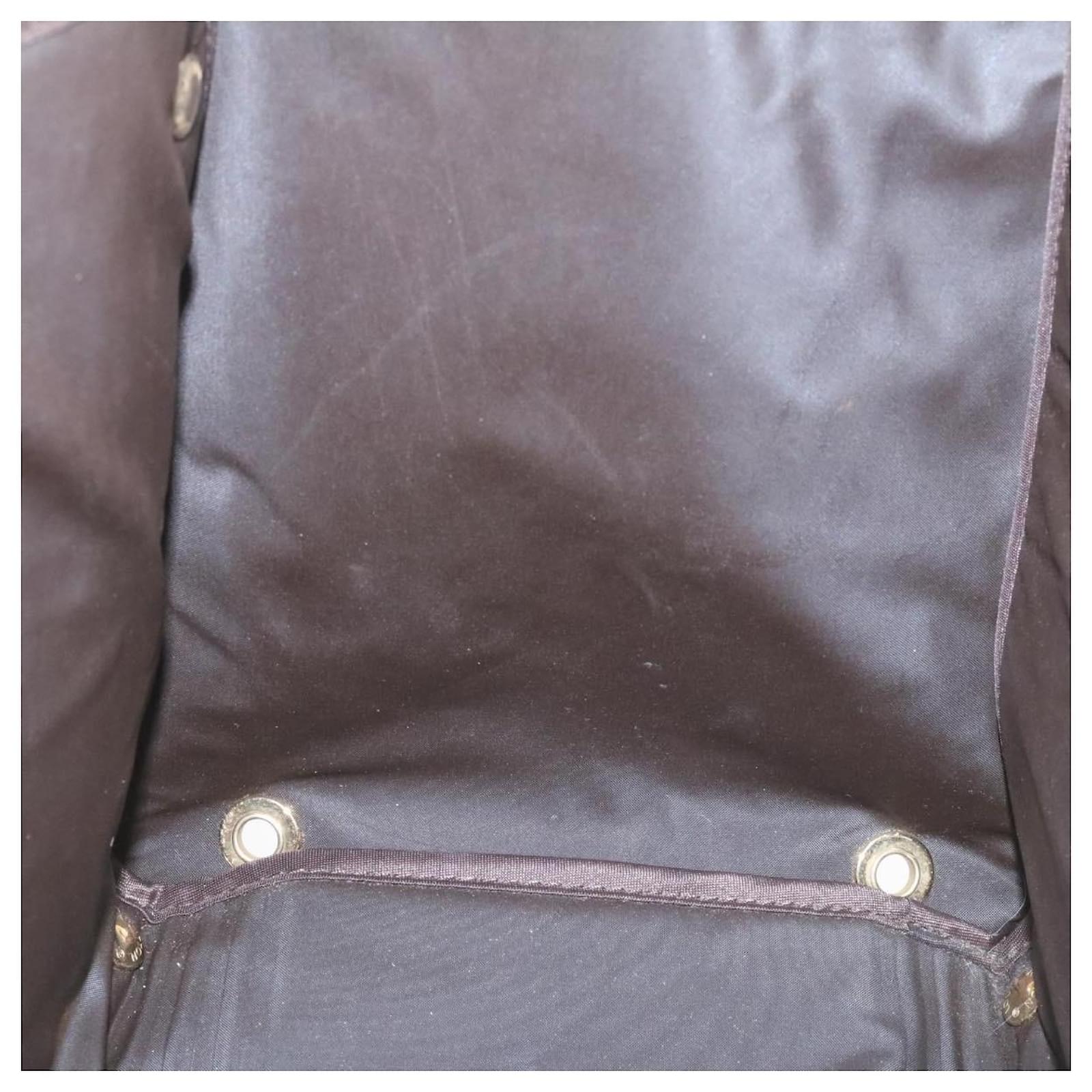 LOUIS VUITTON Monogram Sac Baxter GM Tote Bag M42028 Dark brown Leather  ref.695343 - Joli Closet