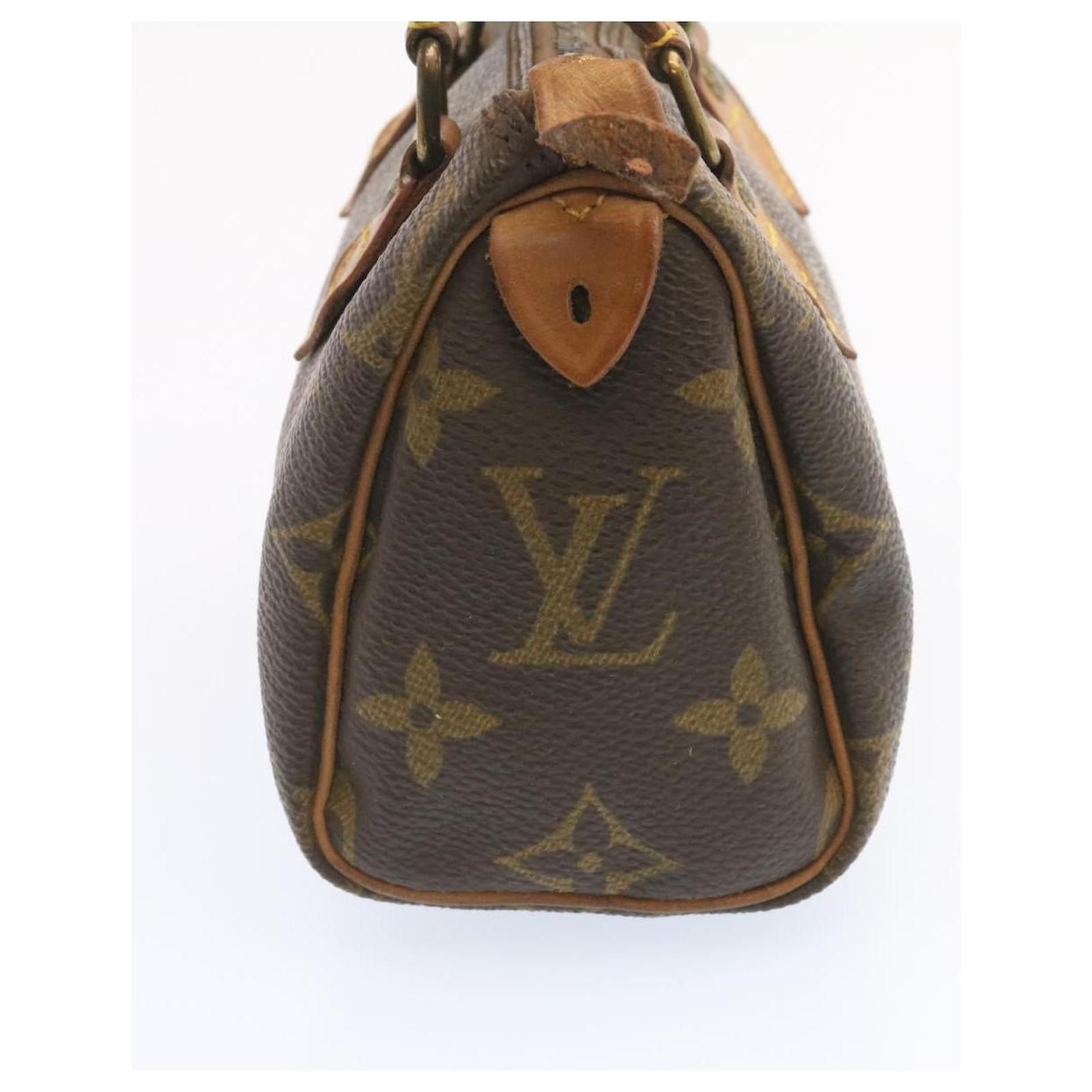 LOUIS VUITTON Monogram Mini Speedy Hand Bag M41534 LV Auth am240b  ref.633260 - Joli Closet