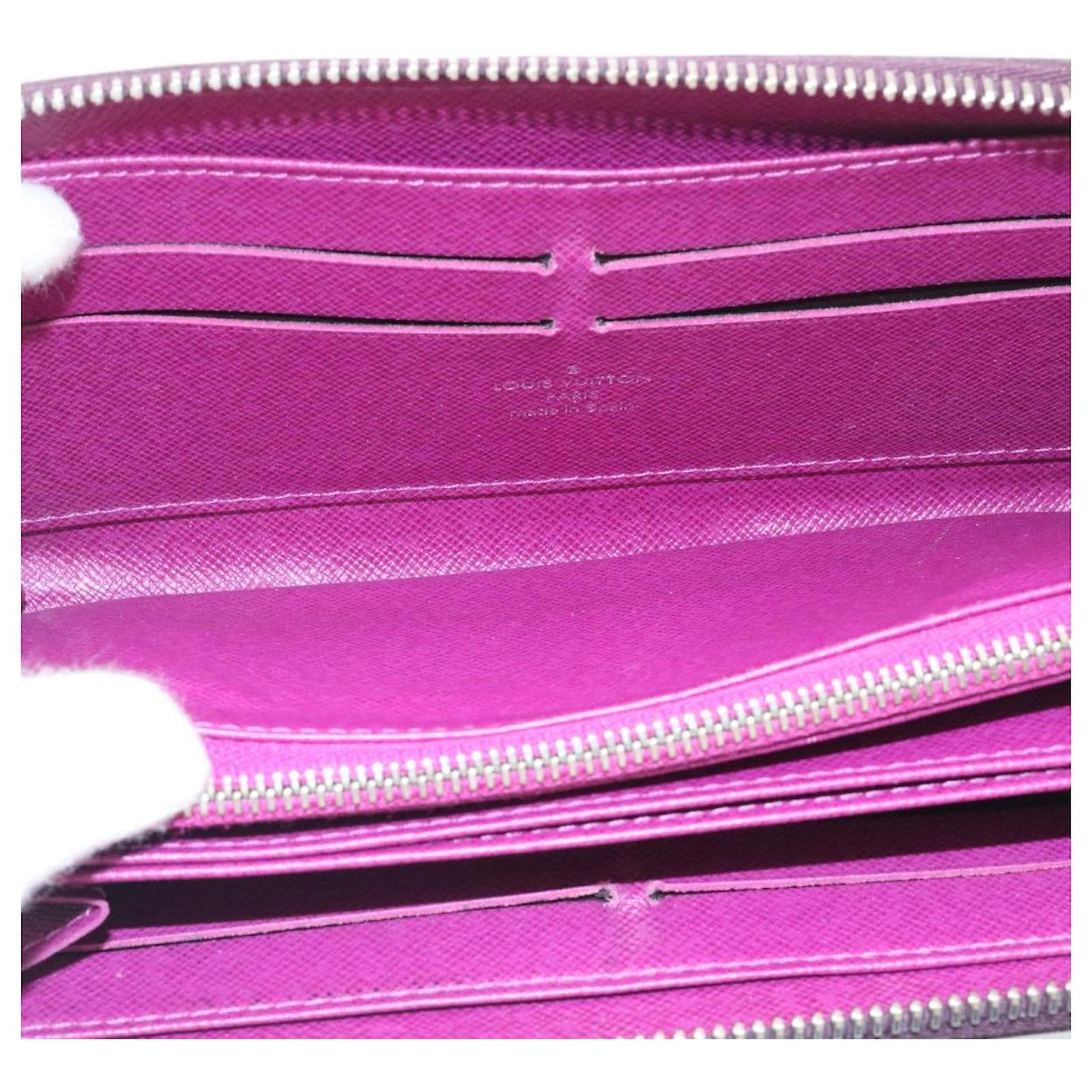 Louis Vuitton Cassis Epi Leather Zippy Wallet Louis Vuitton