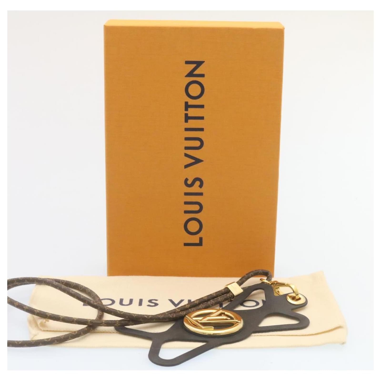 Louis Vuitton Noir Louise Phone Holder Case – The Closet