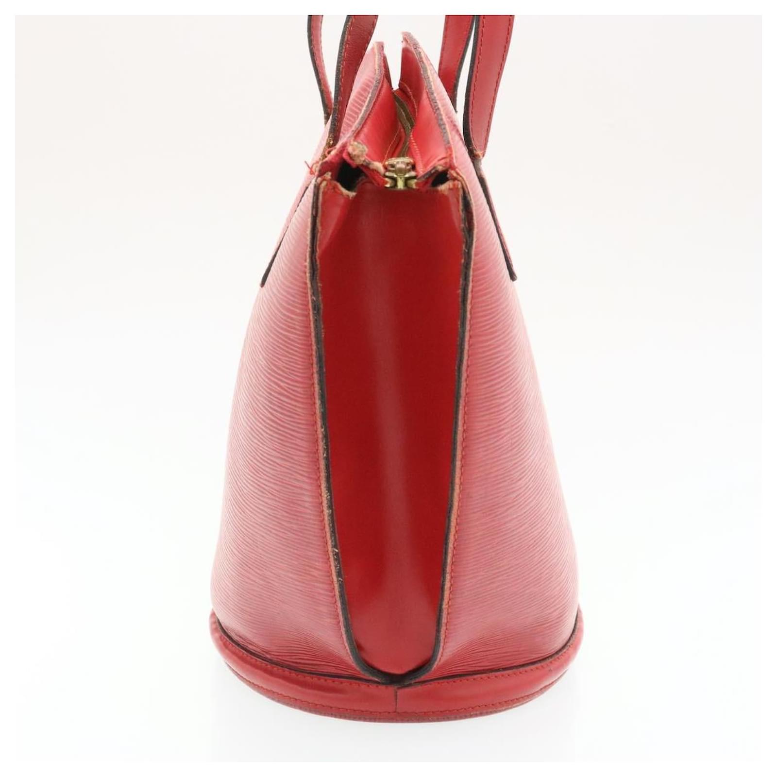 LOUIS VUITTON SAINT JACQUES SHOPPING Epi Red Shoulder Bag No.1320-e