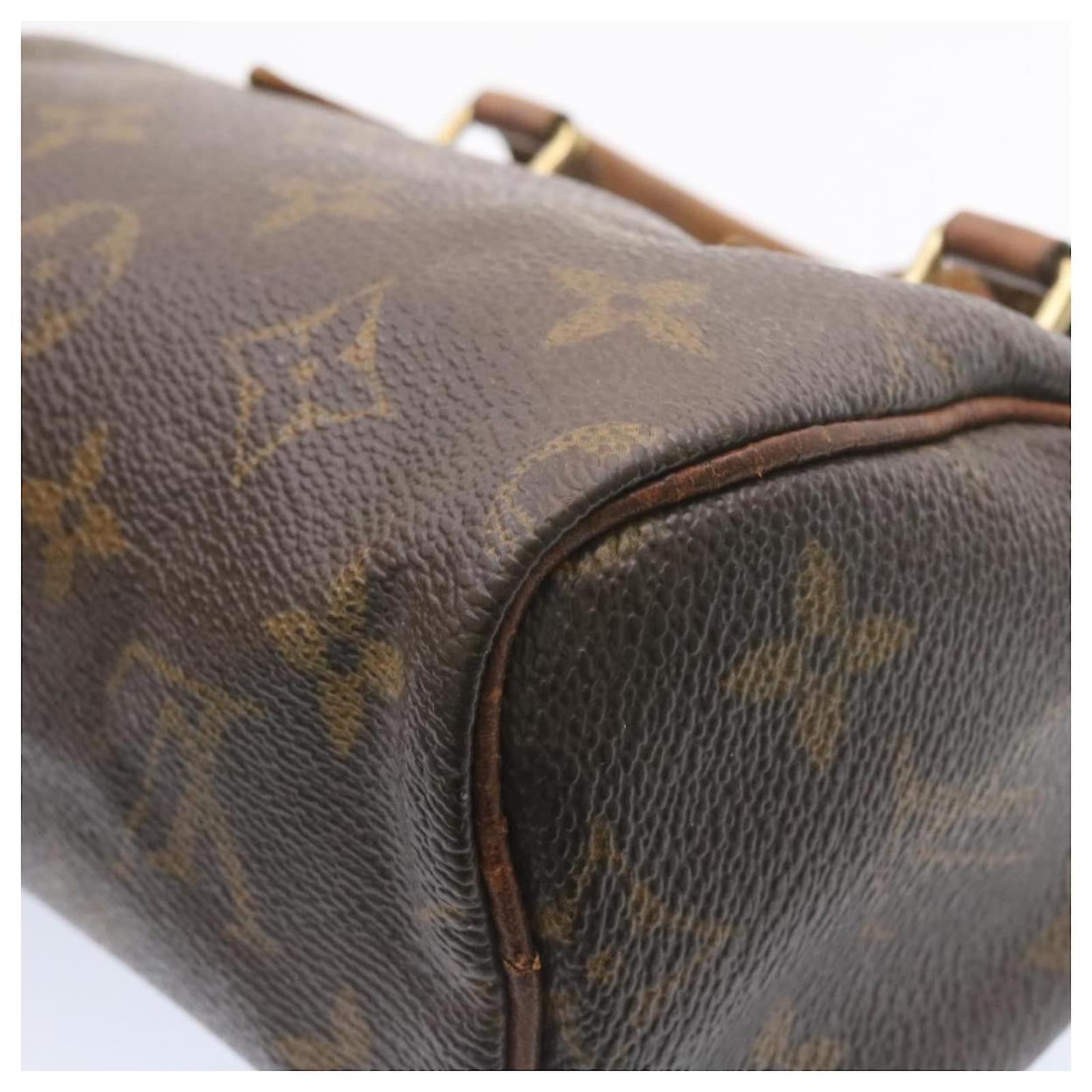 LOUIS VUITTON Monogram Mini Speedy Hand Bag 2way M41534 LV Auth 26887 Cloth  ref.459913 - Joli Closet