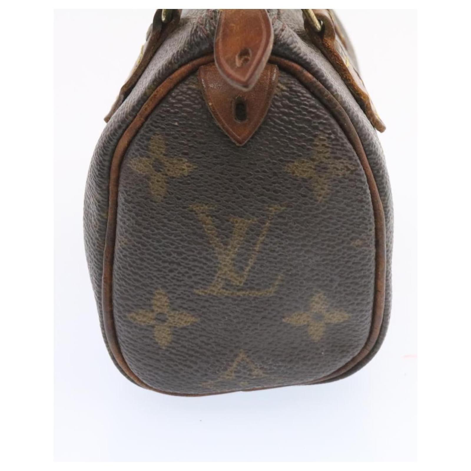 LOUIS VUITTON Monogram Mini Speedy 2way Hand Bag Vintage M41534 LV