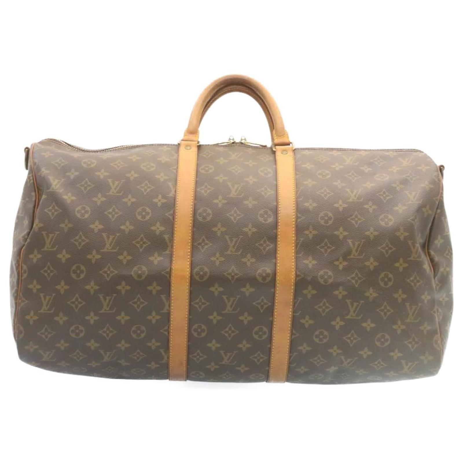 Louis Vuitton Monogram Keepall Bandouliere 55 Boston Bag M41414 LV