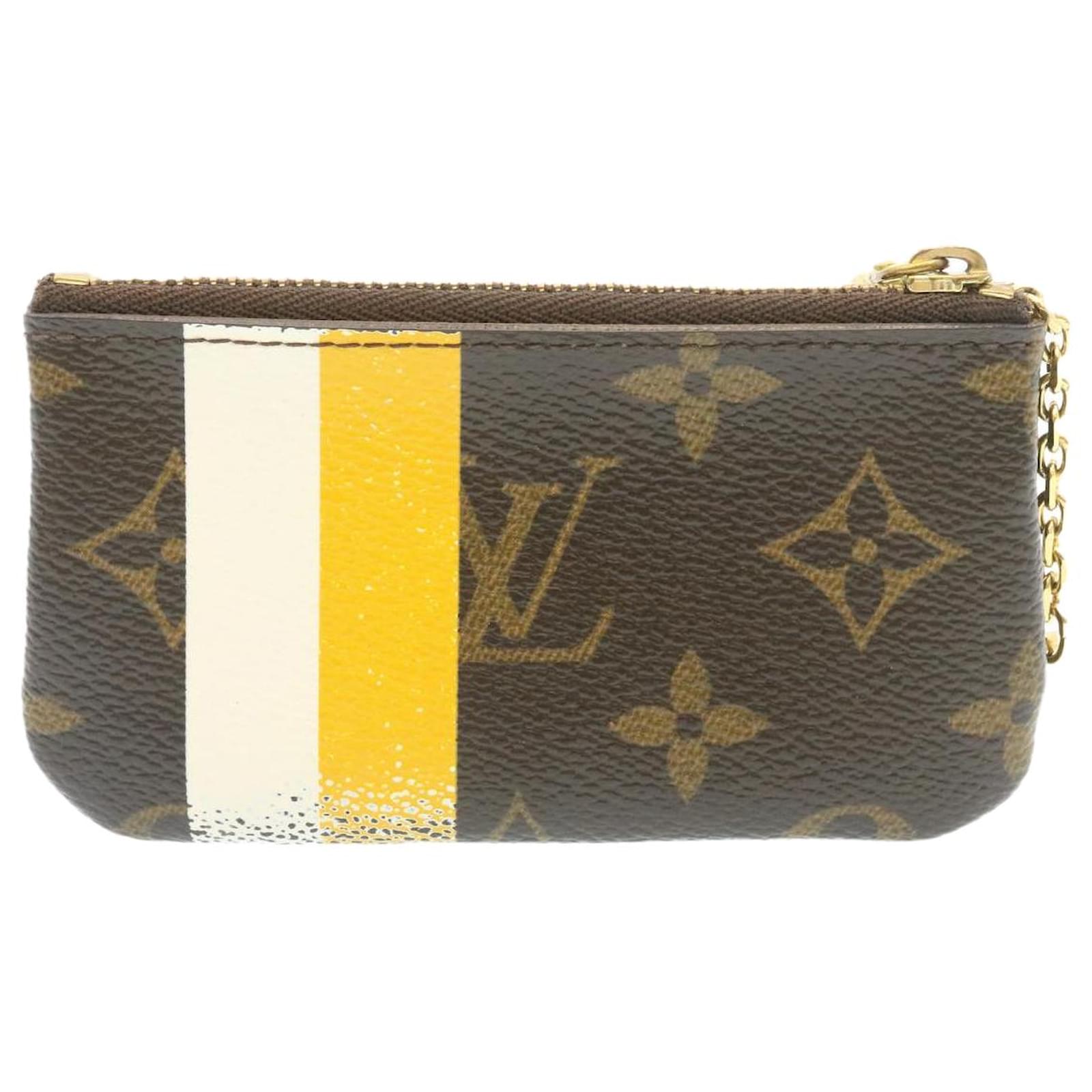 LOUIS VUITTON Monogram groom Pochette Cles Coin Purse M60033 LV