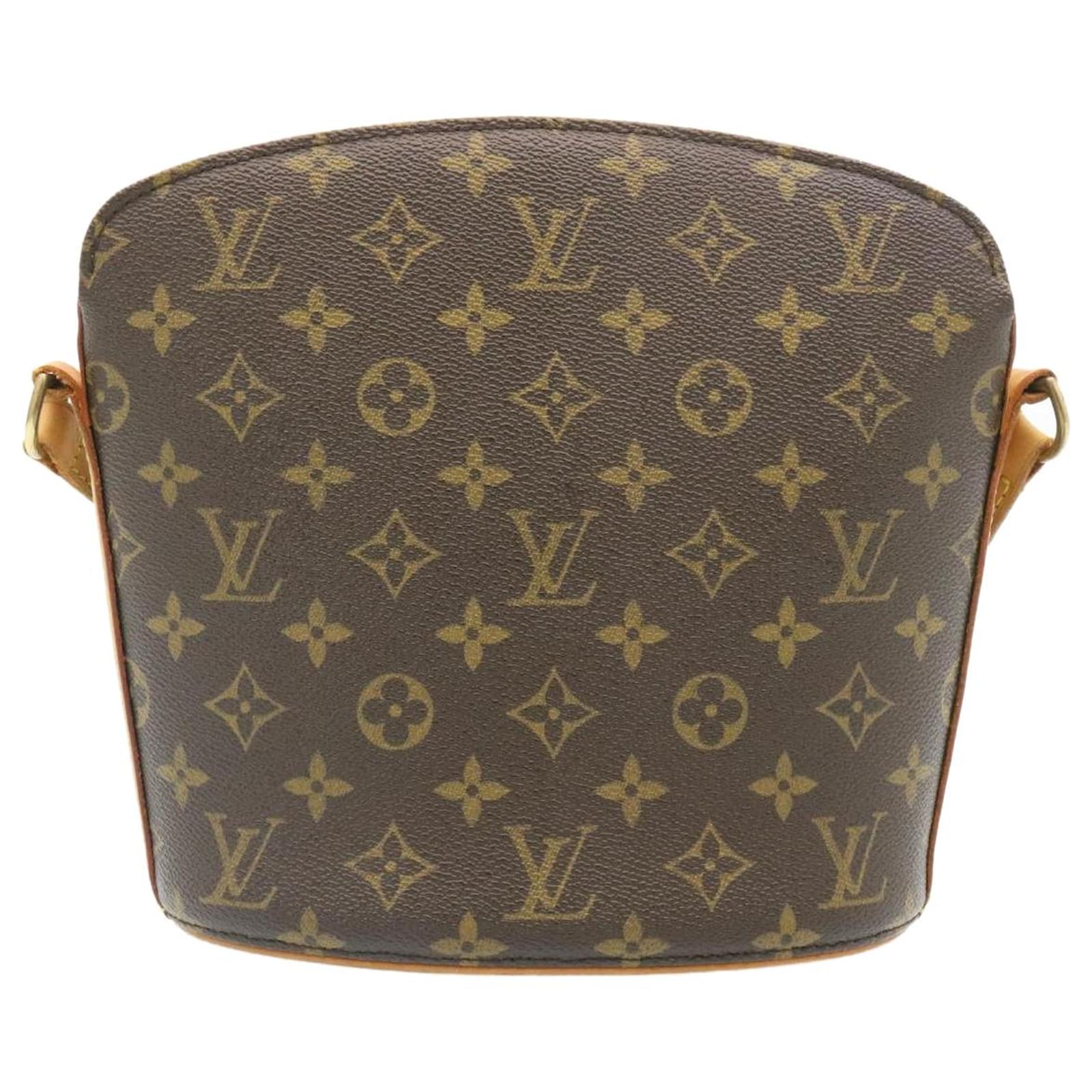 Louis-Vuitton Shoulder bag Monogram Drouot M51290 Authentic