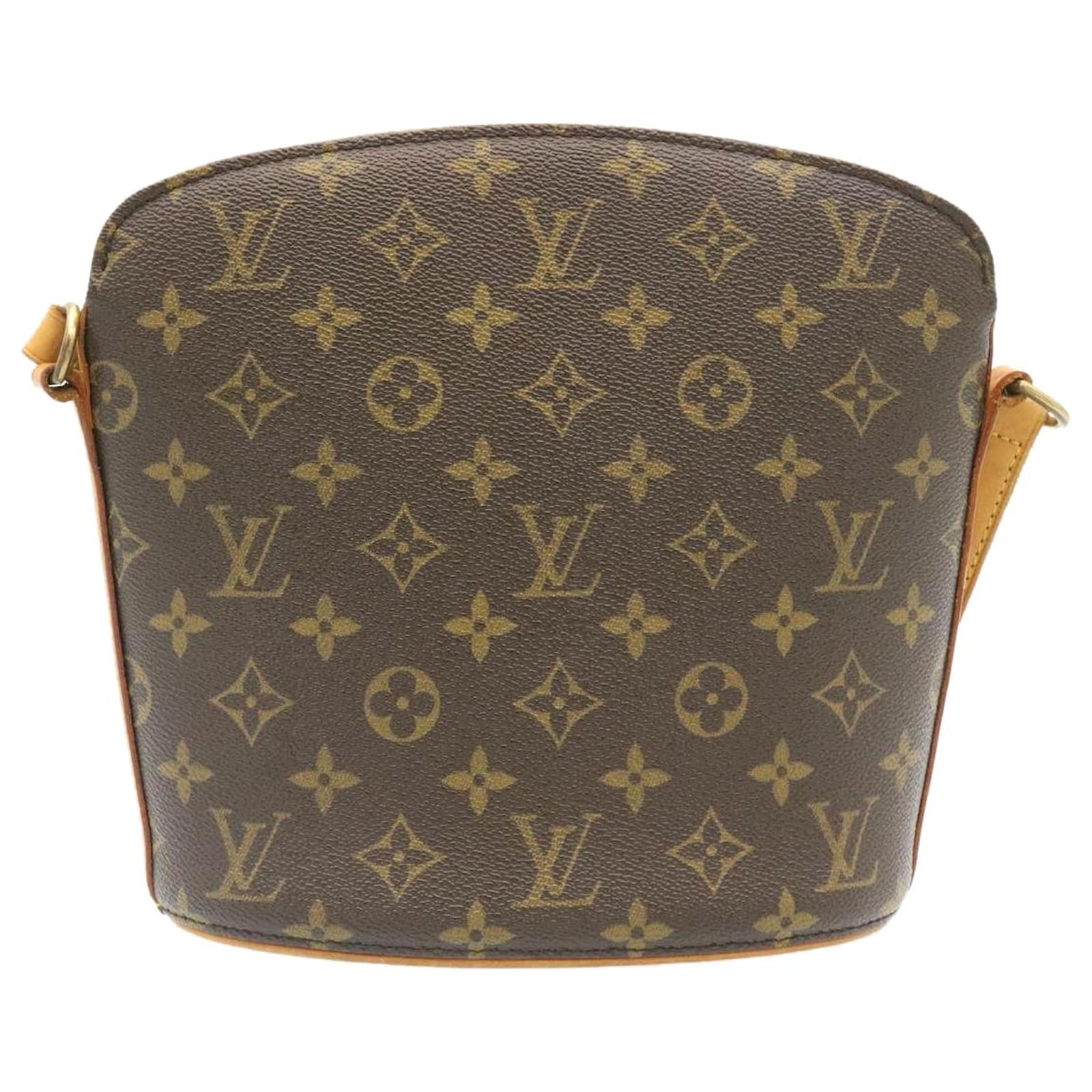 Louis-Vuitton Shoulder bag Monogram Drouot M51290 Authentic