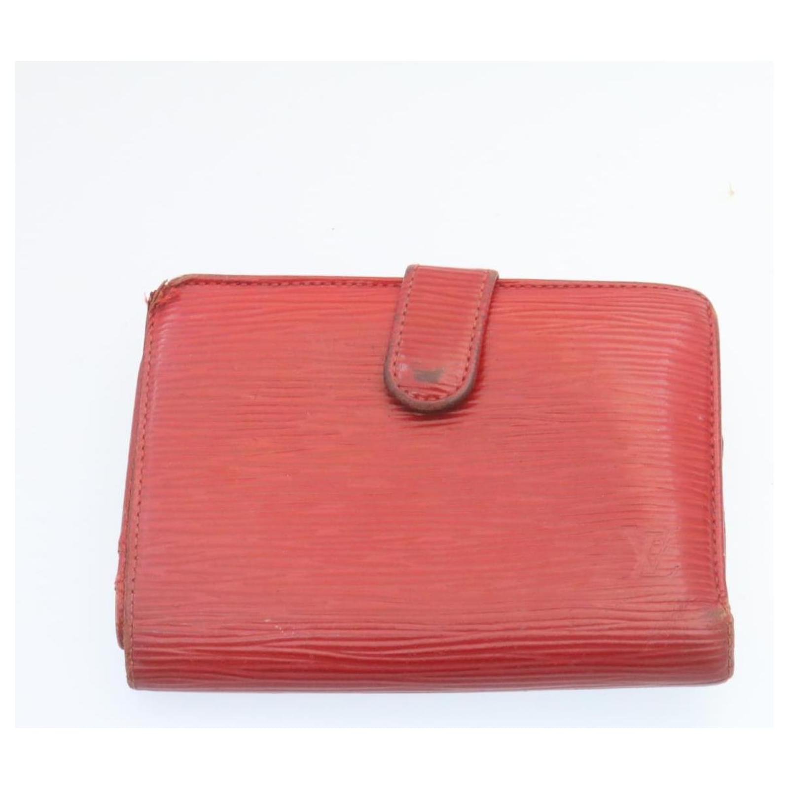 Louis Vuitton Epi Wallet 6Set Blue Red Yellow Lilac LV Auth yk276