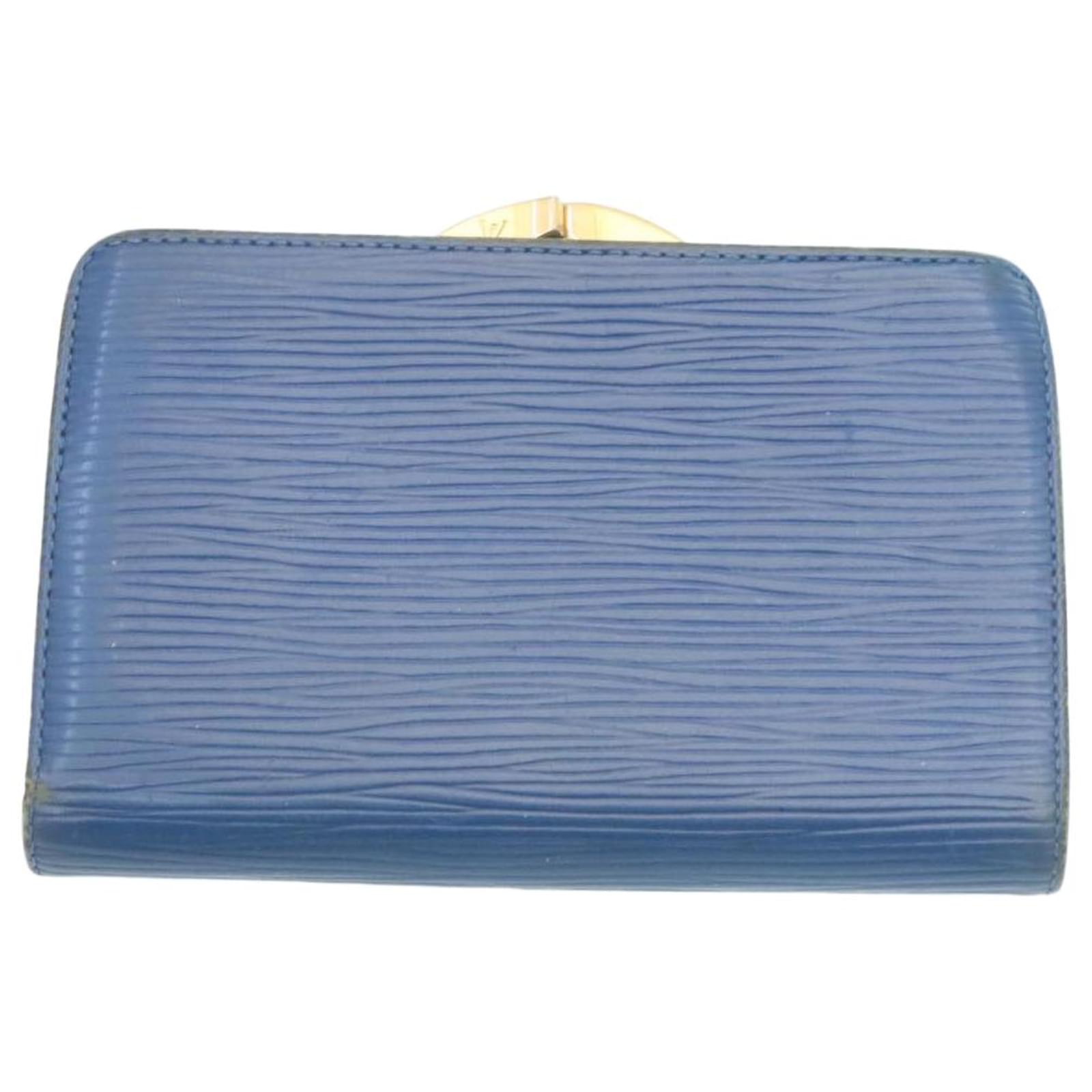 Louis Vuitton Epi Wallet 9Set Blue Yellow Red LV Auth yk2237