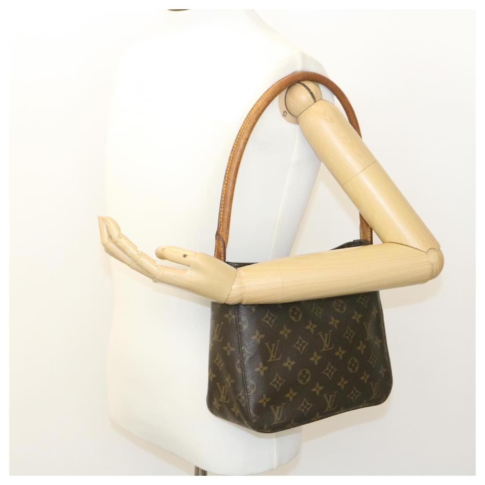 LOUIS VUITTON Monogram Looping MM Shoulder Bag M51146 LV Auth 42357 Cloth  ref.934096 - Joli Closet