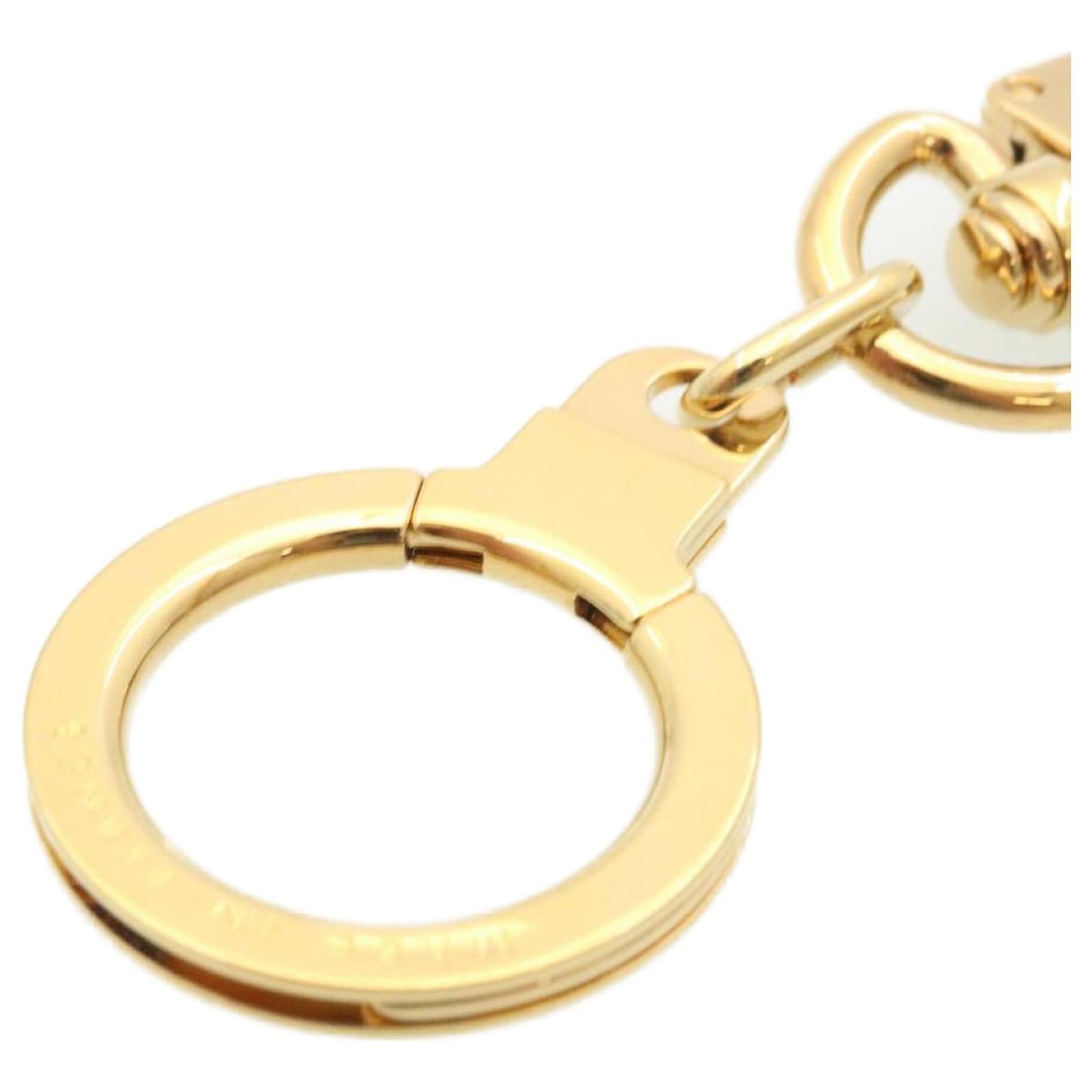 LOUIS VUITTON Anneau Cles Key Ring Gold Tone M62694 LV Auth th3536