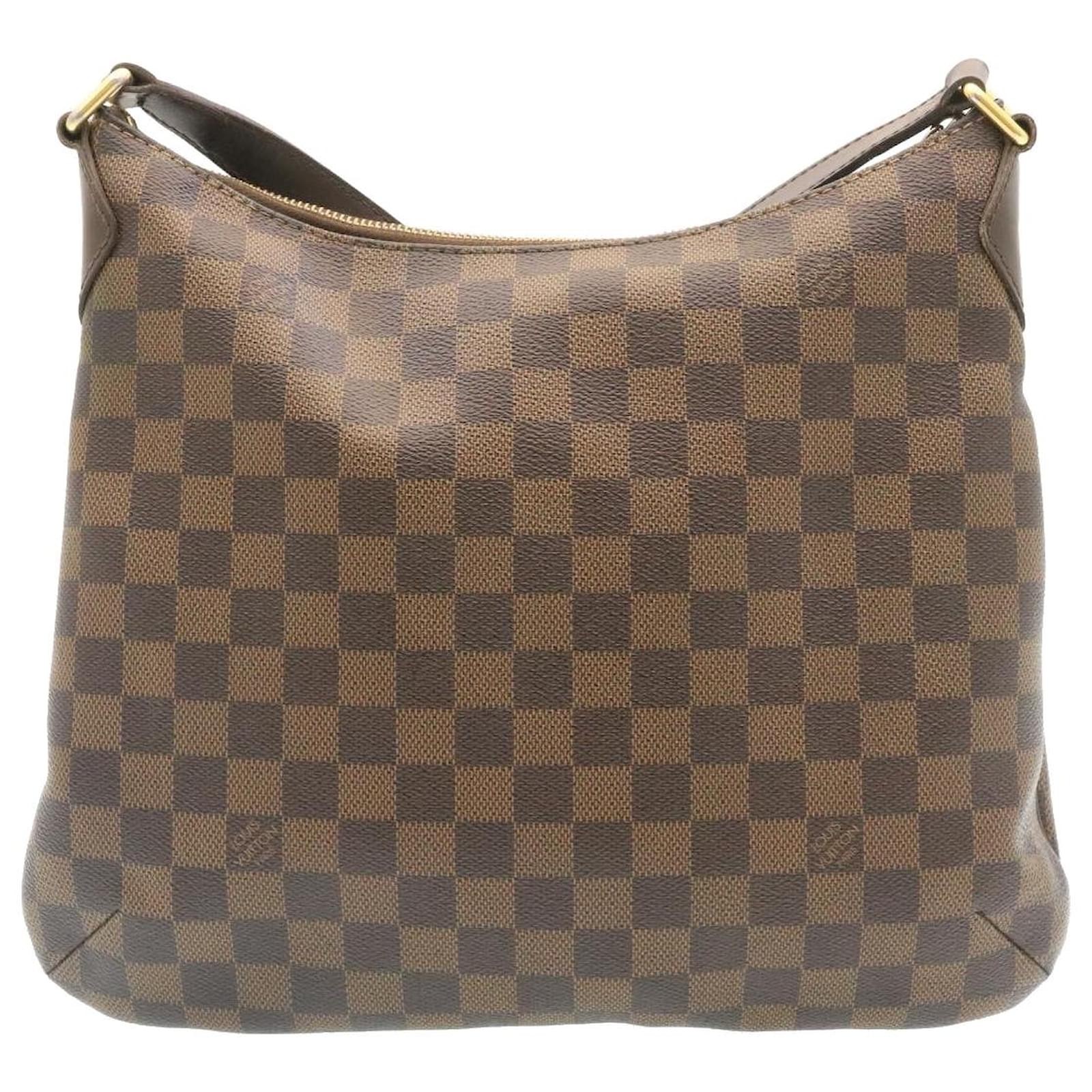 LOUIS VUITTON Damier Ebene Bloomsbury PM Shoulder Bag N42251 LV