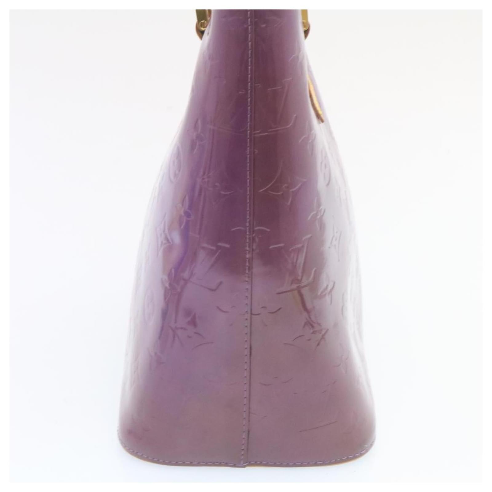 Louis Vuitton Purple Monogram Vernis Houston Bag