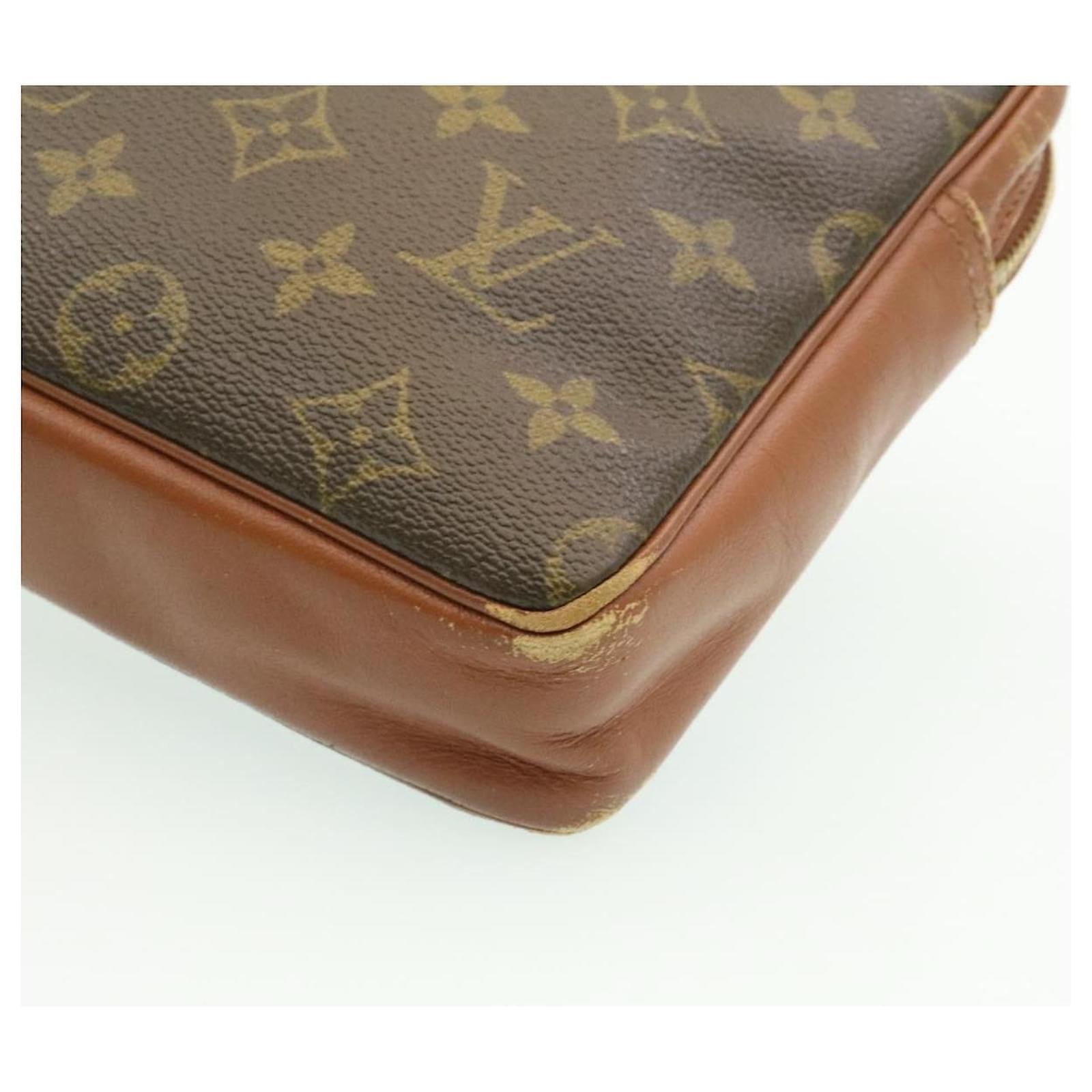 Louis Vuitton Monogram Pochette Sports Clutch Bag No.183 Lv Auction