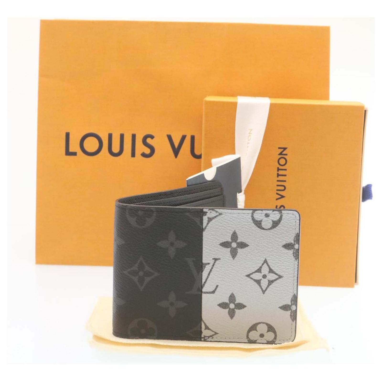 Louis Vuitton Wallet Multiple Monogram Eclipse in Canvas - US