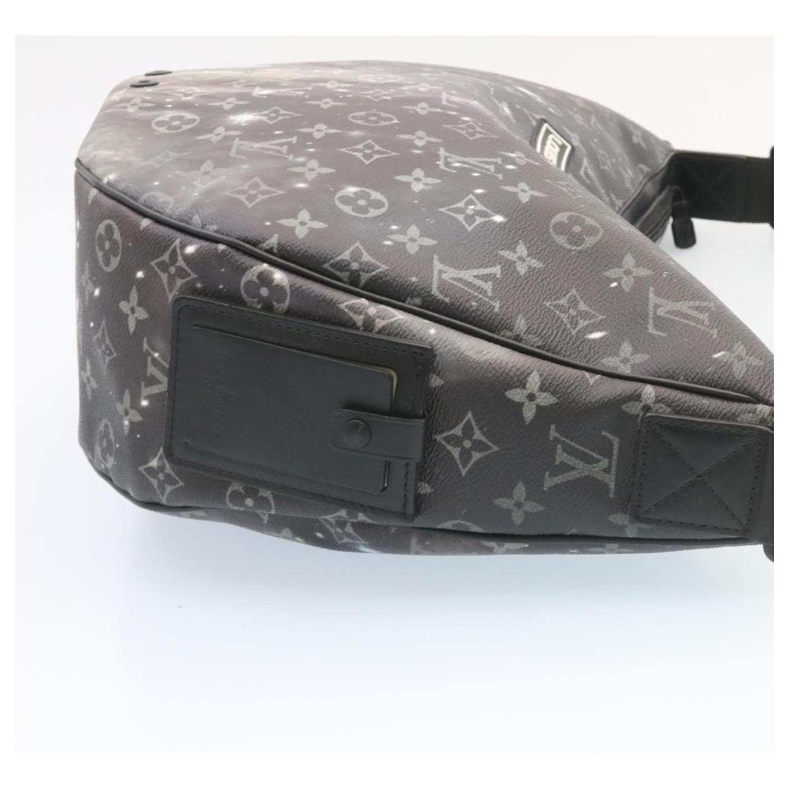Authenticated used Louis Vuitton Louis Vuitton Alpha Hobo Monogram Galaxy Shoulder Bag M44164 PVC Leather Gray Black, Adult Unisex, Size: (HxWxD)