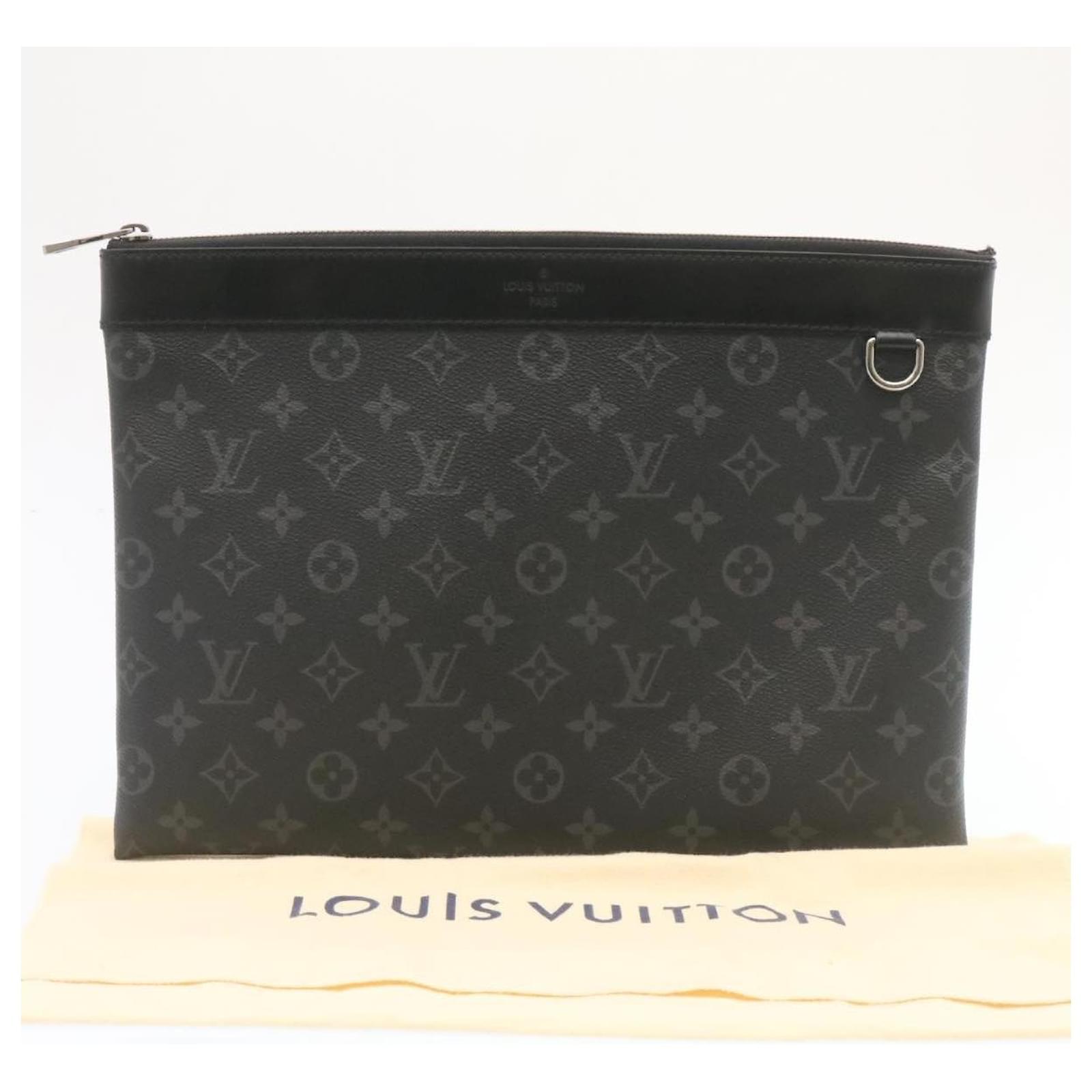 Louis Vuitton Discovery Monogram A4 Clutches