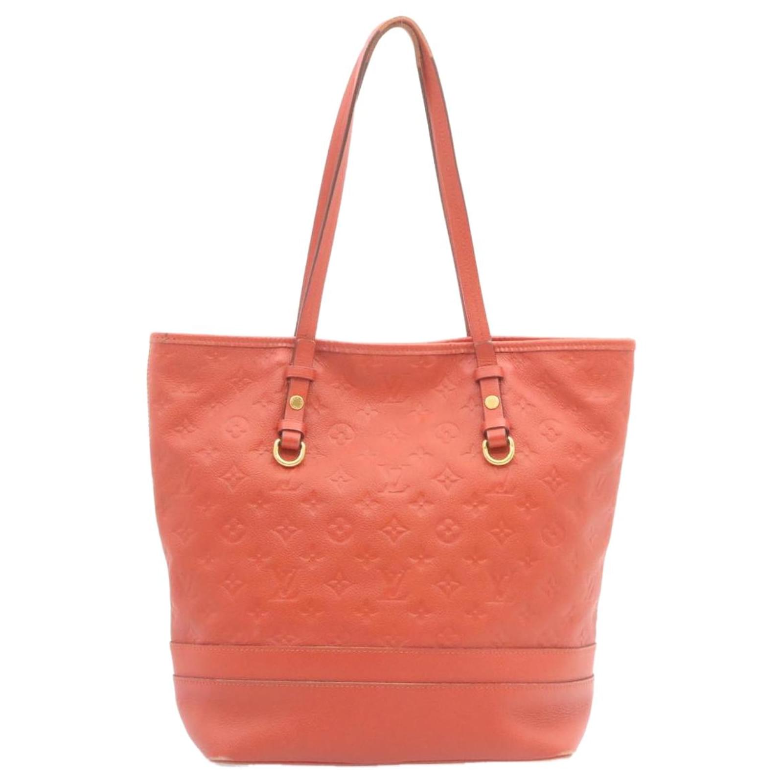 LOUIS VUITTON Monogram Empreinte Citadine PM Tote Bag Orange M40556 Auth  ac274 ref.461165 - Joli Closet