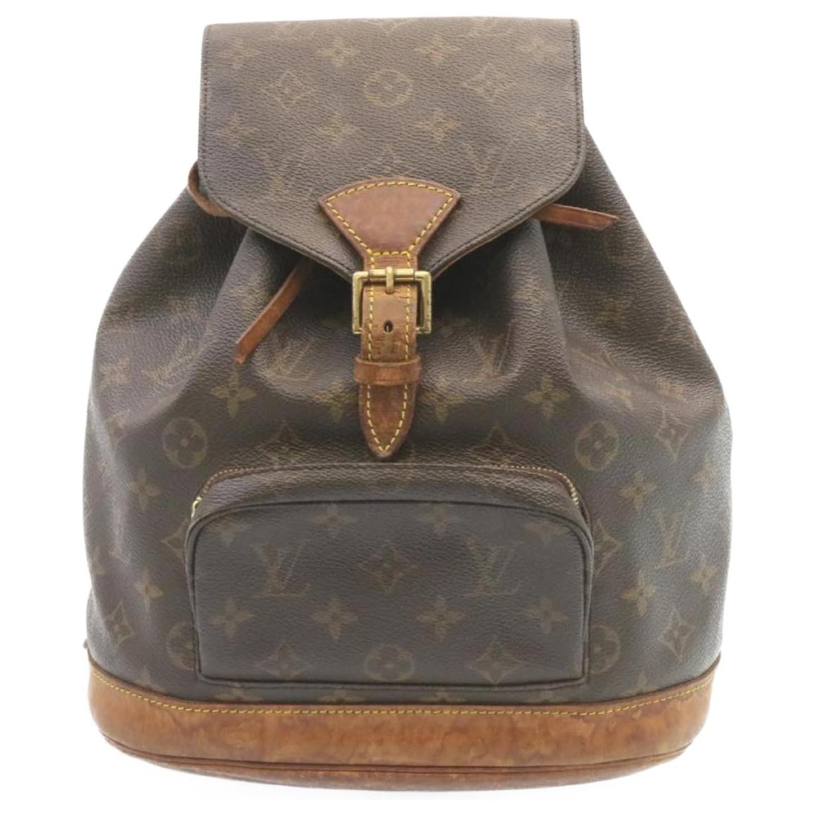 LOUIS VUITTON Monogram Montsouris MM Backpack LV SP0011