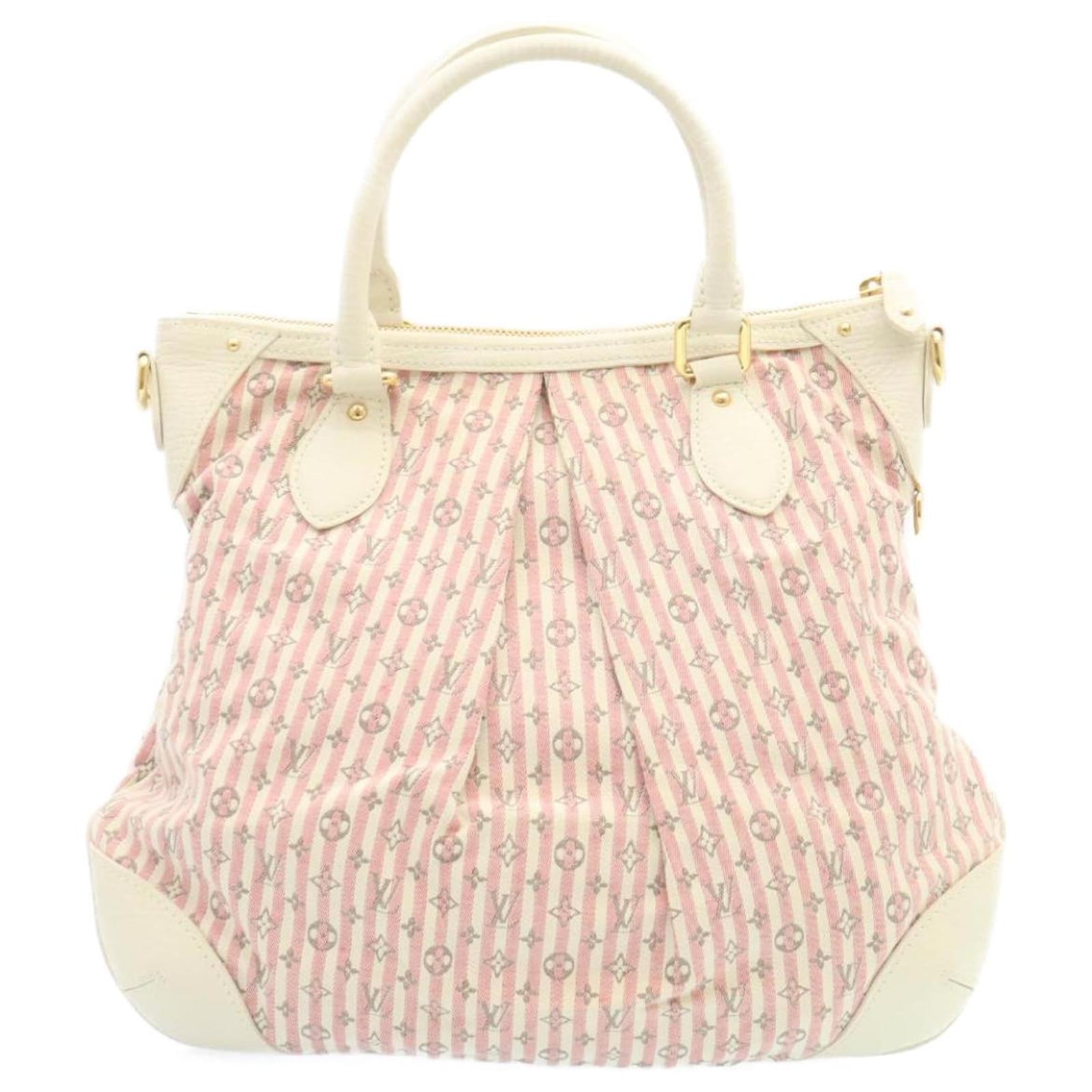 LOUIS VUITTON Monogram Mini Lin Croisette Marina PM Shoulder Bag M95495  th2147 Pink White ref.461791 - Joli Closet