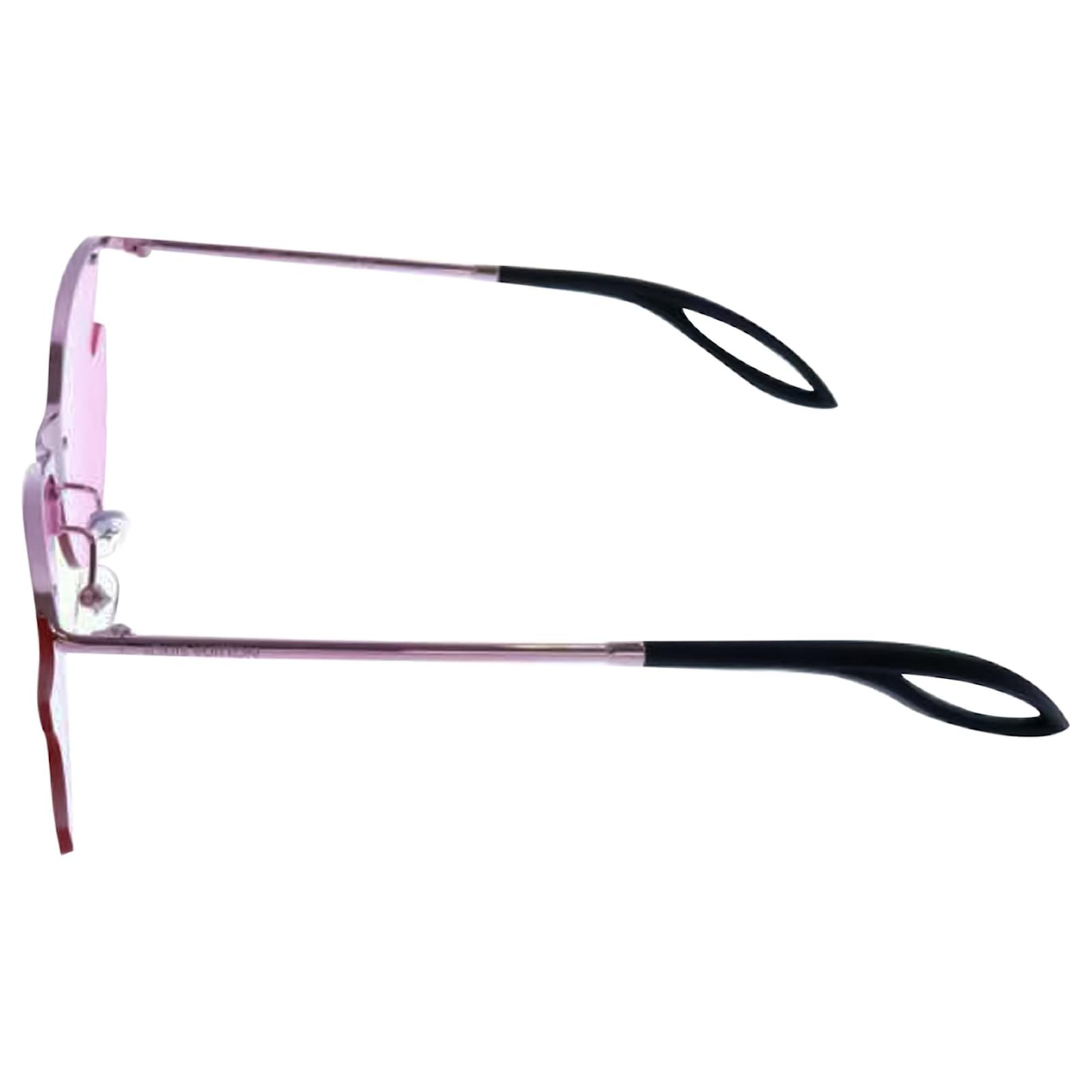 Louis Vuitton Pink Bohemian Vuittony Square Sunglasses Plastic ref.462140 -  Joli Closet