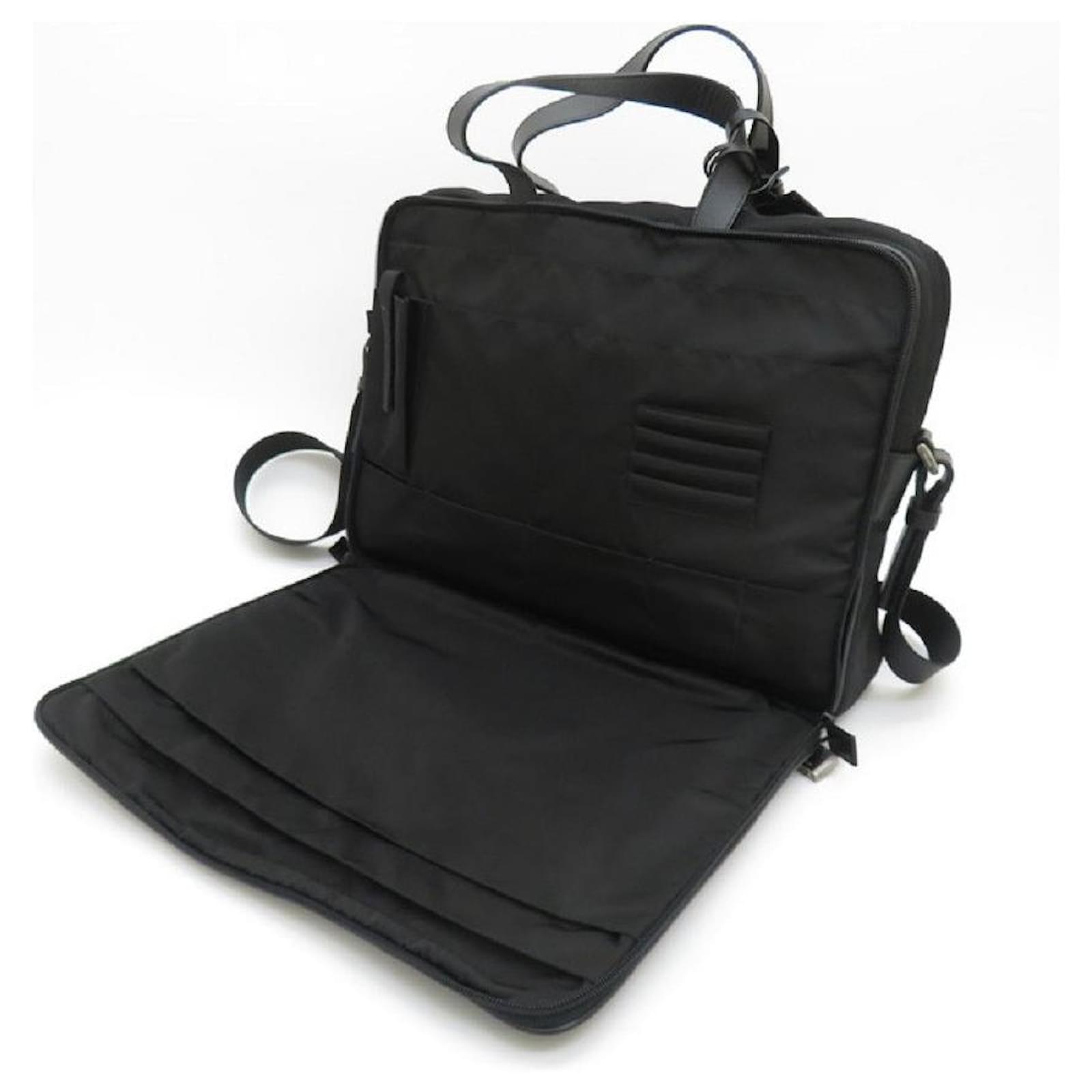 PRADA Hand Bag Nylon Black Auth yk6215 ref.856801 - Joli Closet