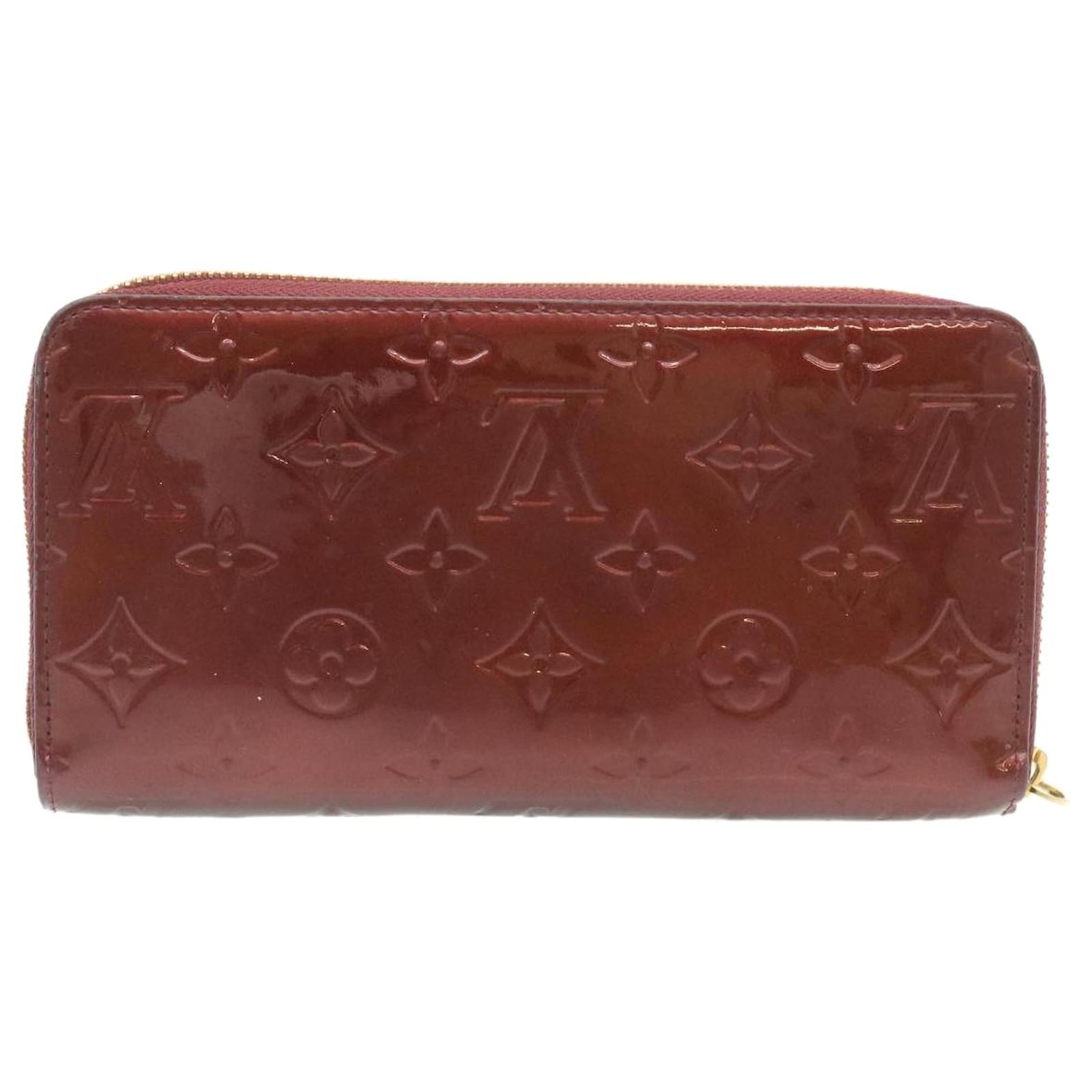 Louis Vuitton Zippy Wallet Womens Long Wallets, Red, (Inventory Confirmation Required)