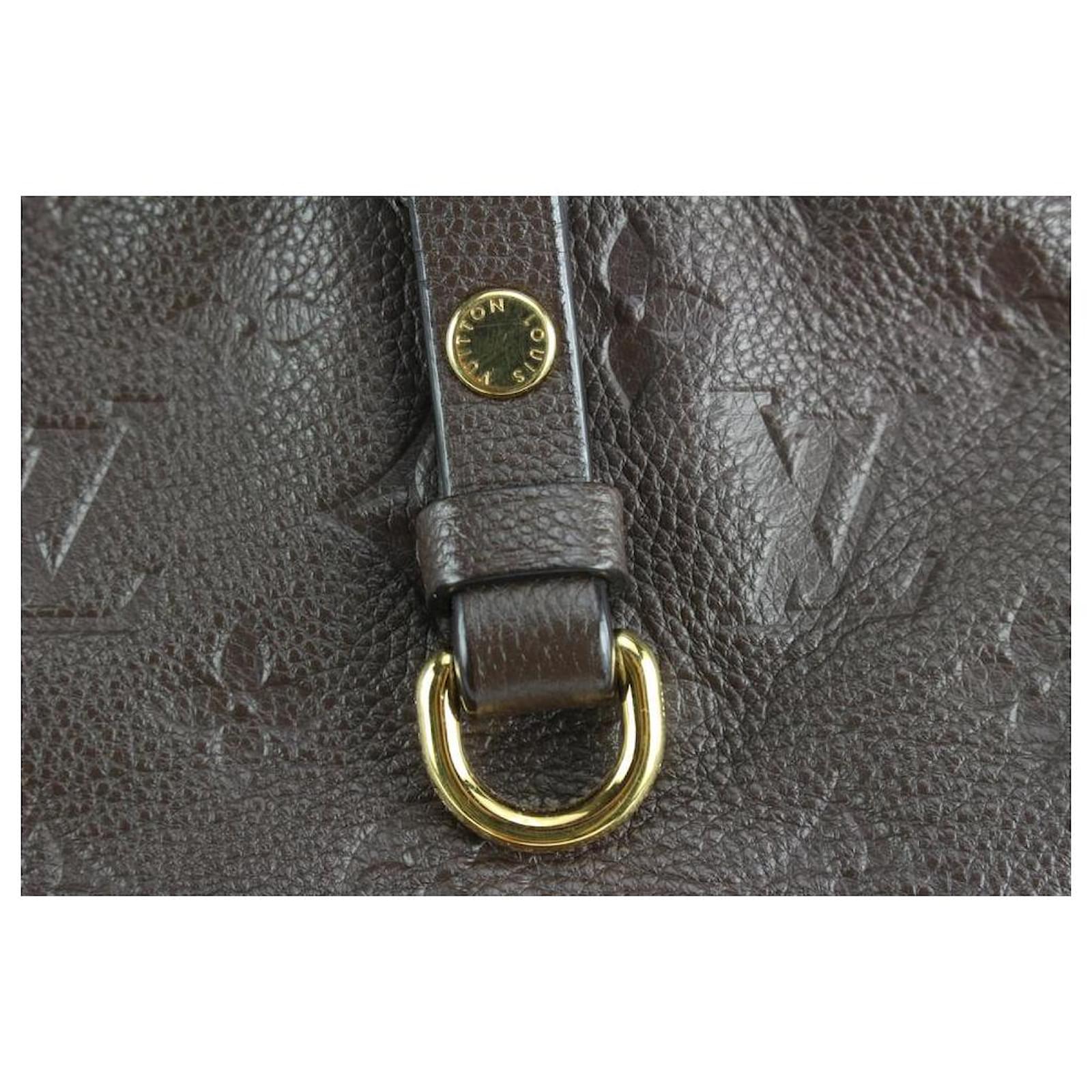 Louis Vuitton Terre/Brown Monogram Empreinte Citadine Bag with