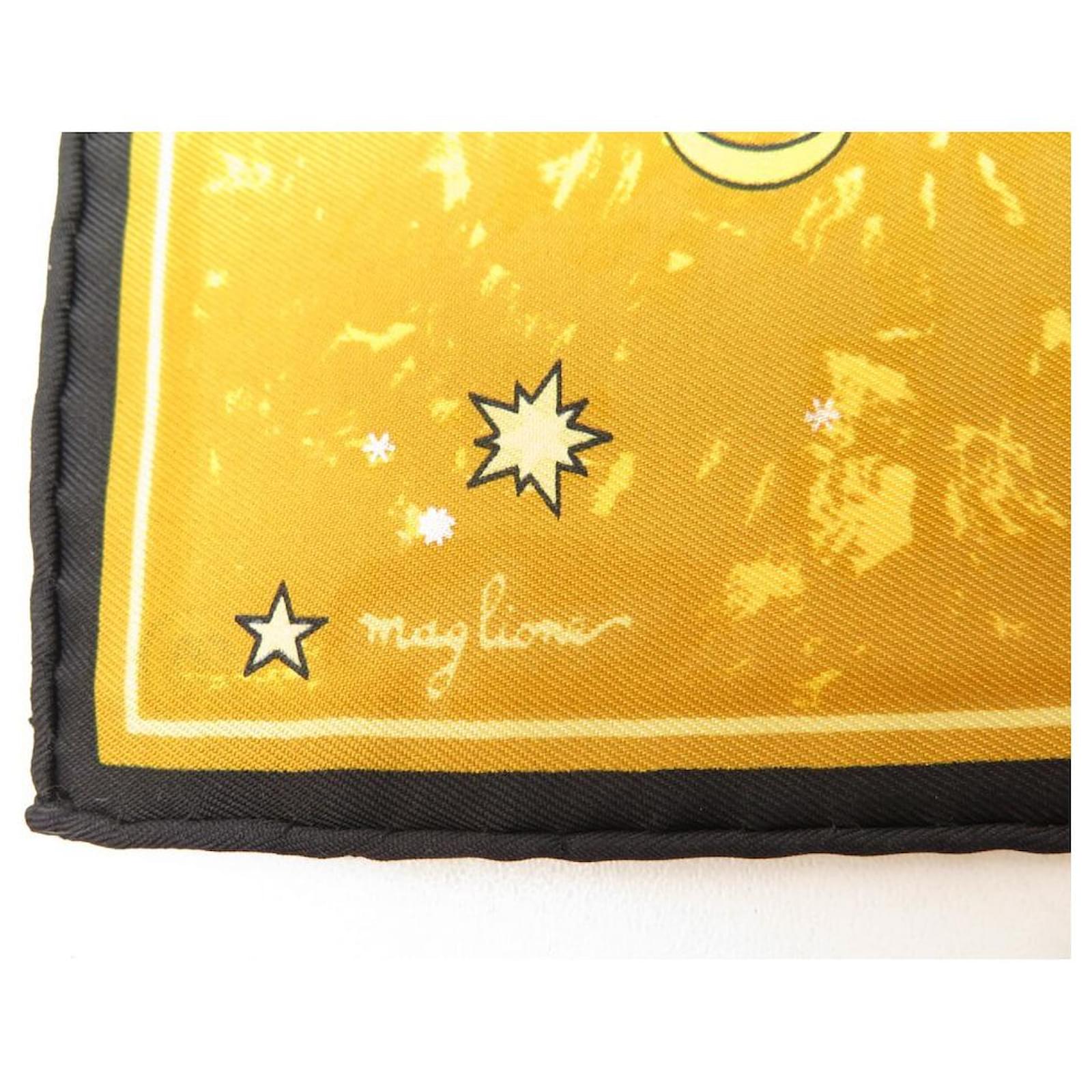 rare foulard hermes annee des etoiles maglione