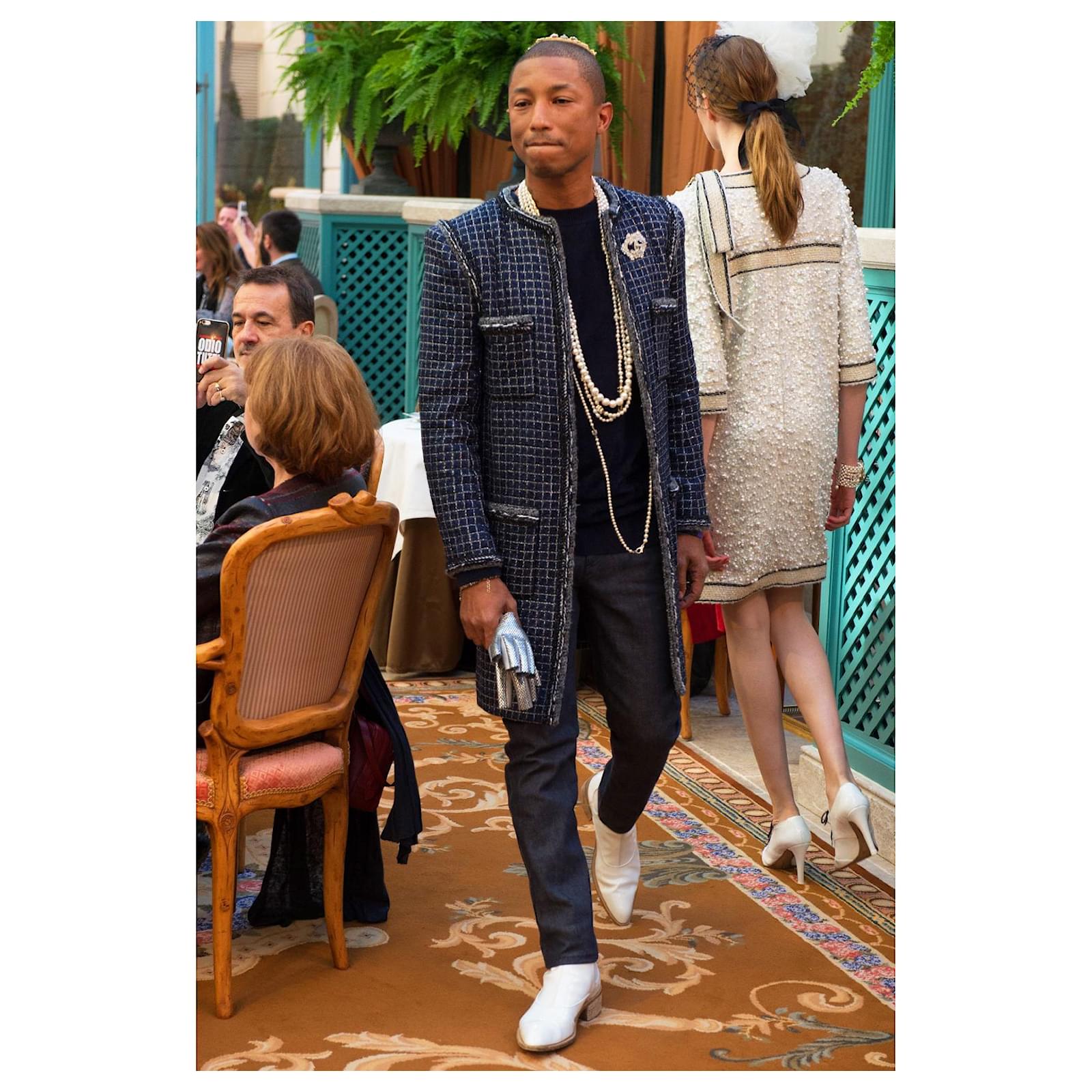 Chanel hot sale pharrell jacket