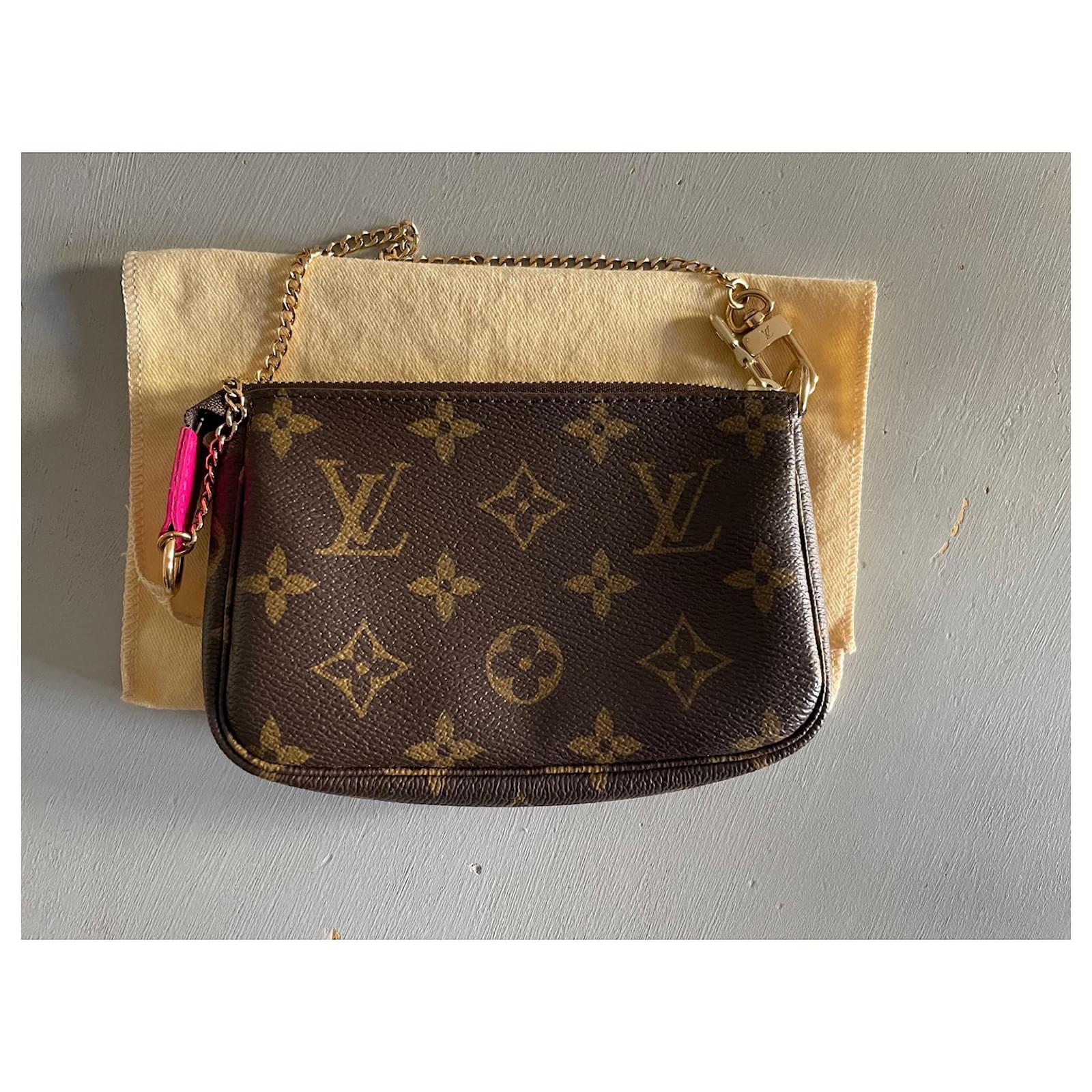 New in Box Louis Vuitton Limited Edition Bears Mini Pouchette Bag