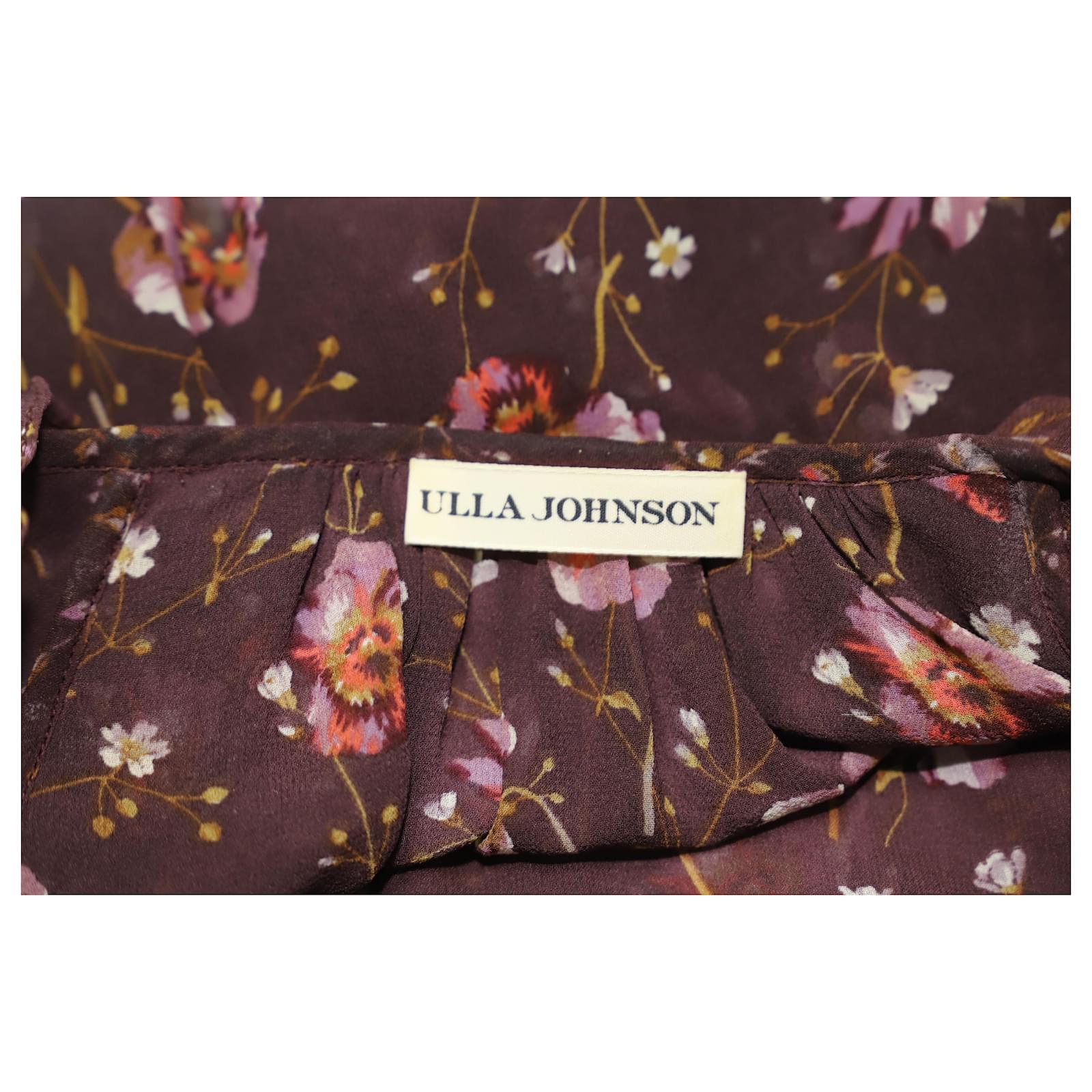 Ulla Johnson deals Silk RAINE FLORAL BLOUSE