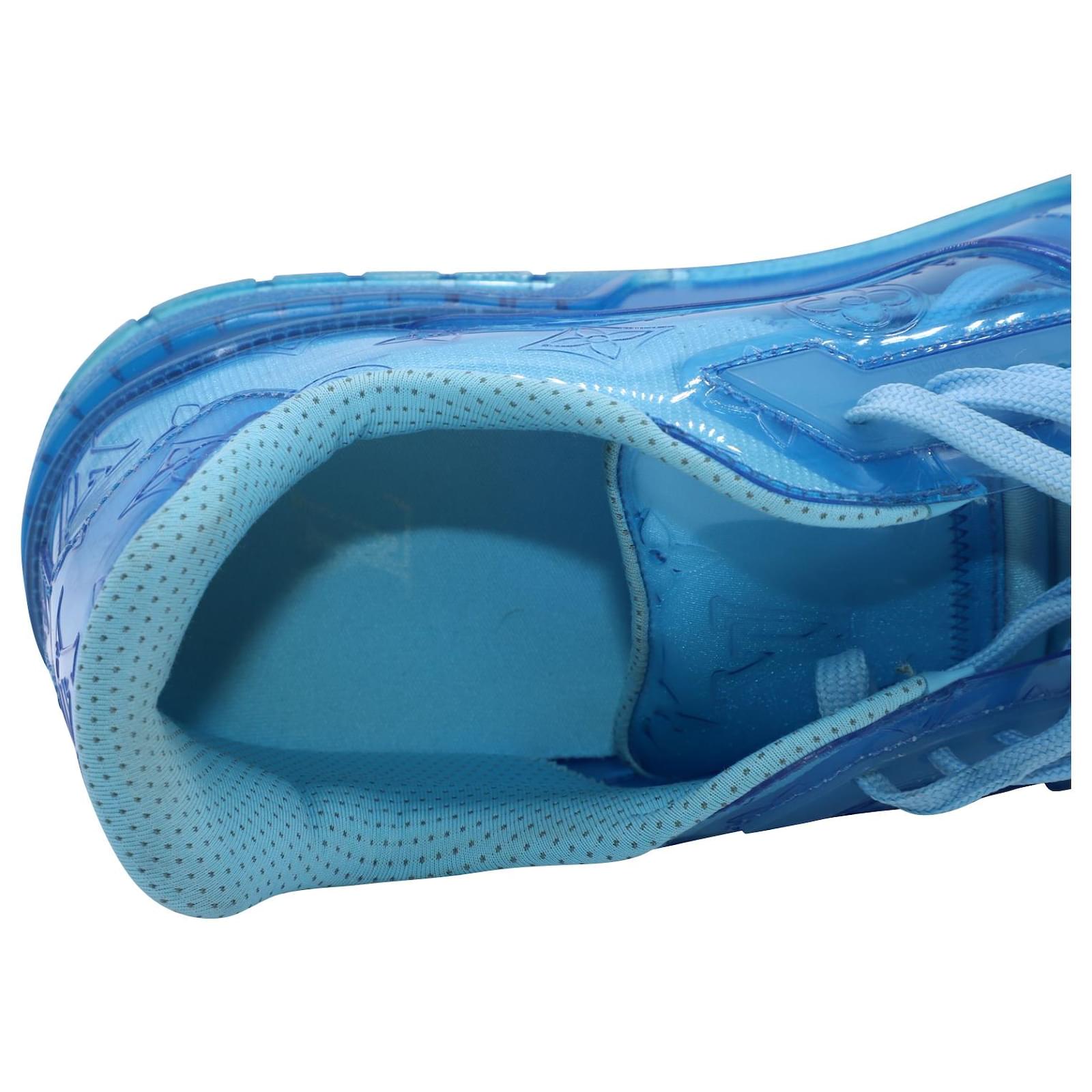 Louis Vuitton Trainer Sneaker in Blue PVC Plastic ref.466372