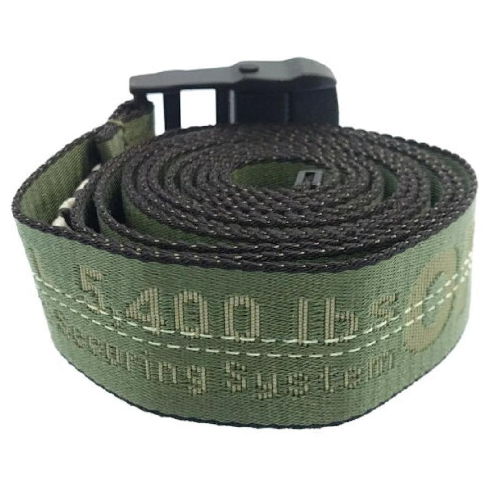 off white belt used