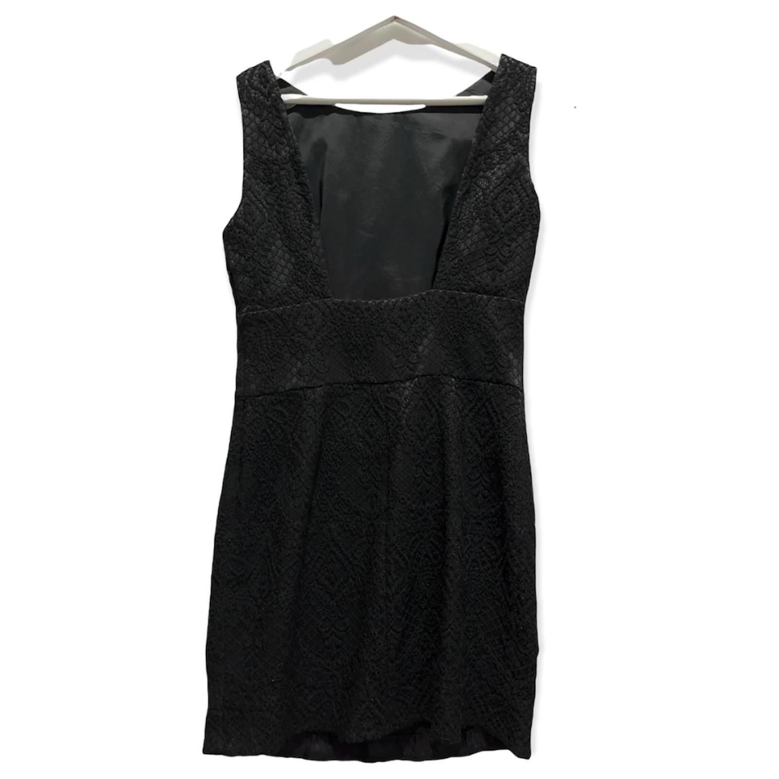 Balmain Dresses Black Acrylic ref.467166 - Joli Closet