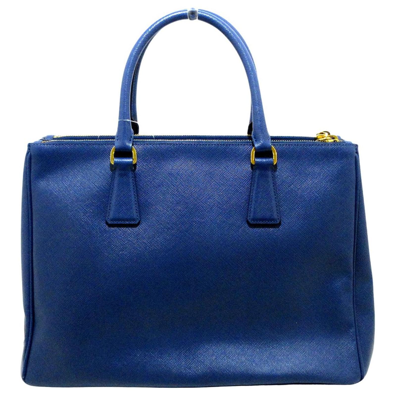 Prada Galleria Navy blue Leather ref.467627 - Joli Closet