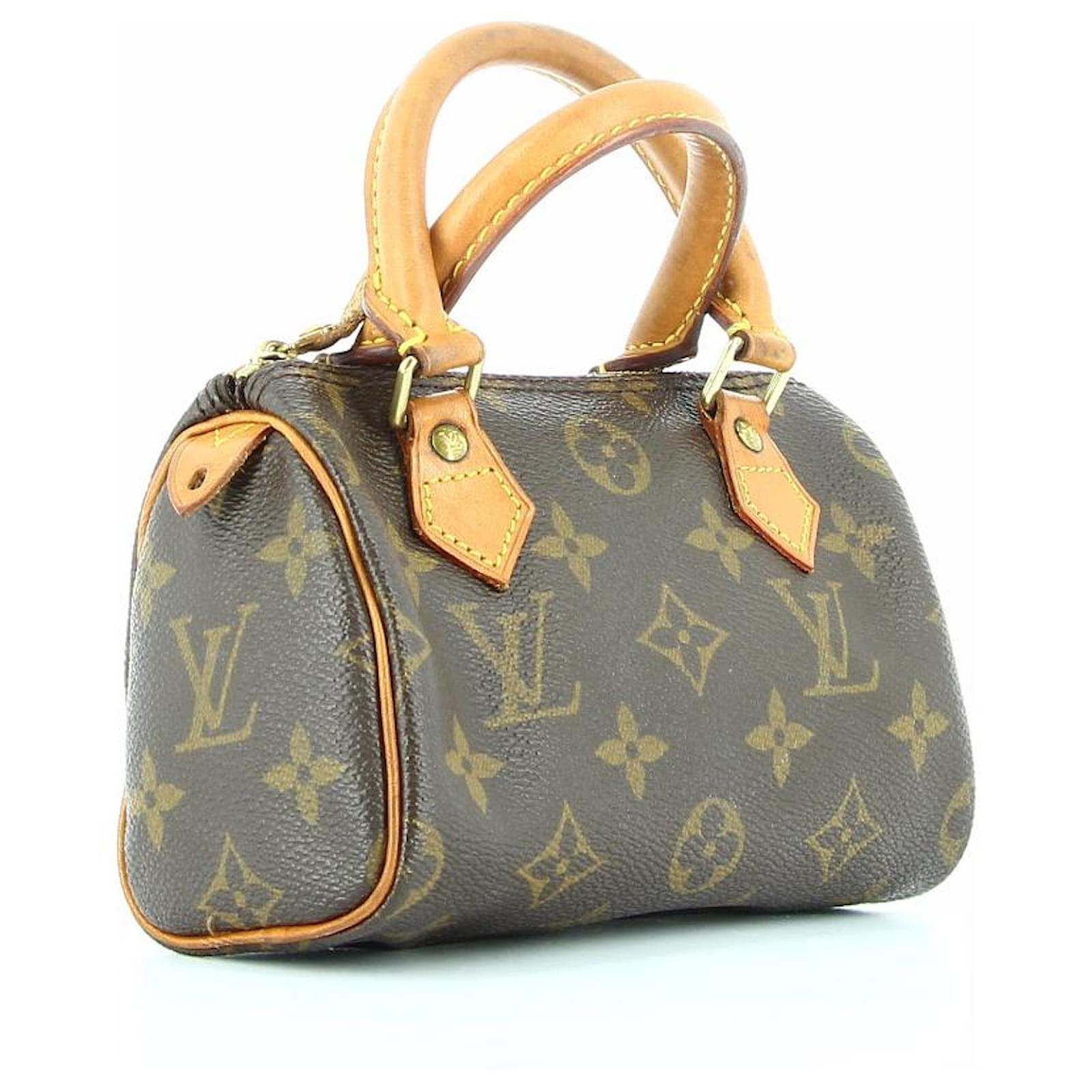 Louis Vuitton 1999 HL Monogram bag Brown Cotton ref.468314 - Joli Closet