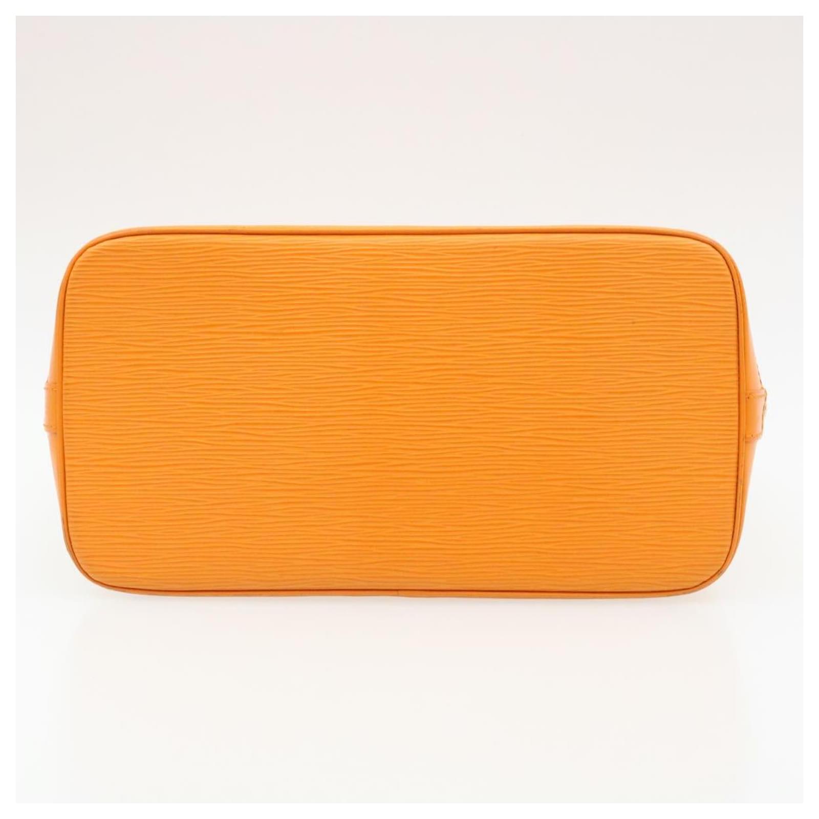 Louis Vuitton Alma Orange Leather ref.468336 - Joli Closet