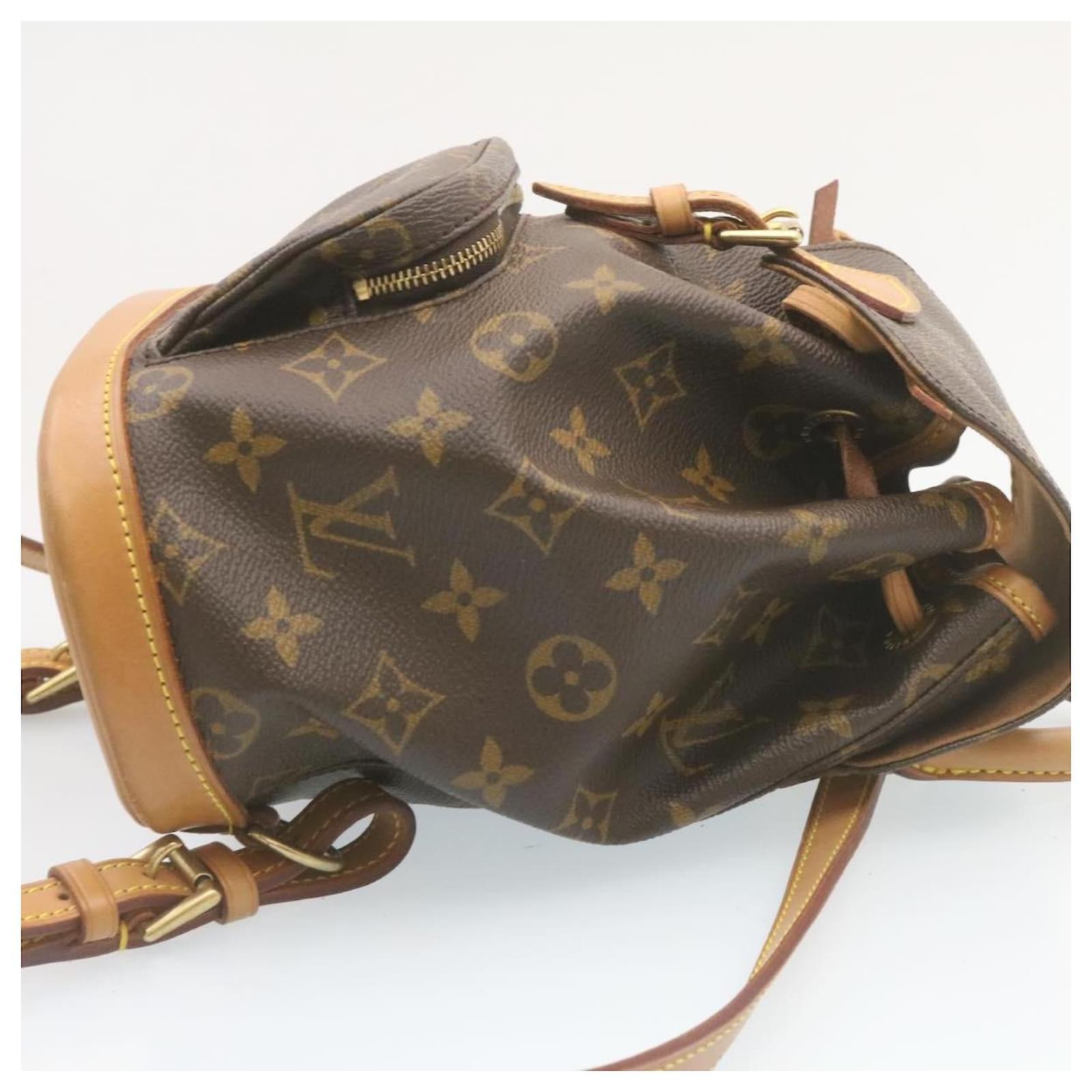 Louis Vuitton, Bags, Louis Vuitton Monogram Montsouris Pm Backpack M5137  Lv Auth 28396
