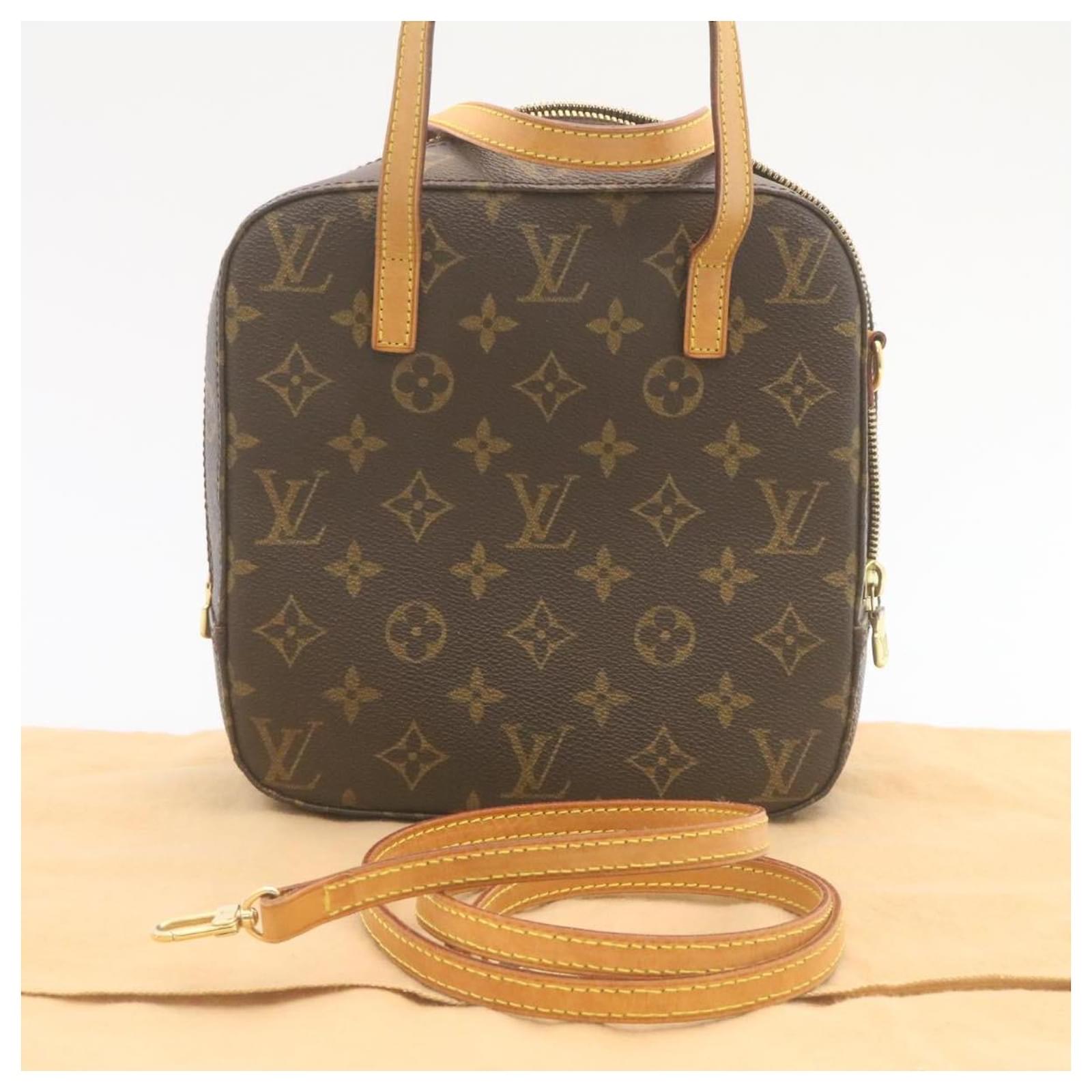 Louis Vuitton Monogram Spontini 2Way Hand Bag M47500 LV Auth jk517 Cloth  ref.431739 - Joli Closet