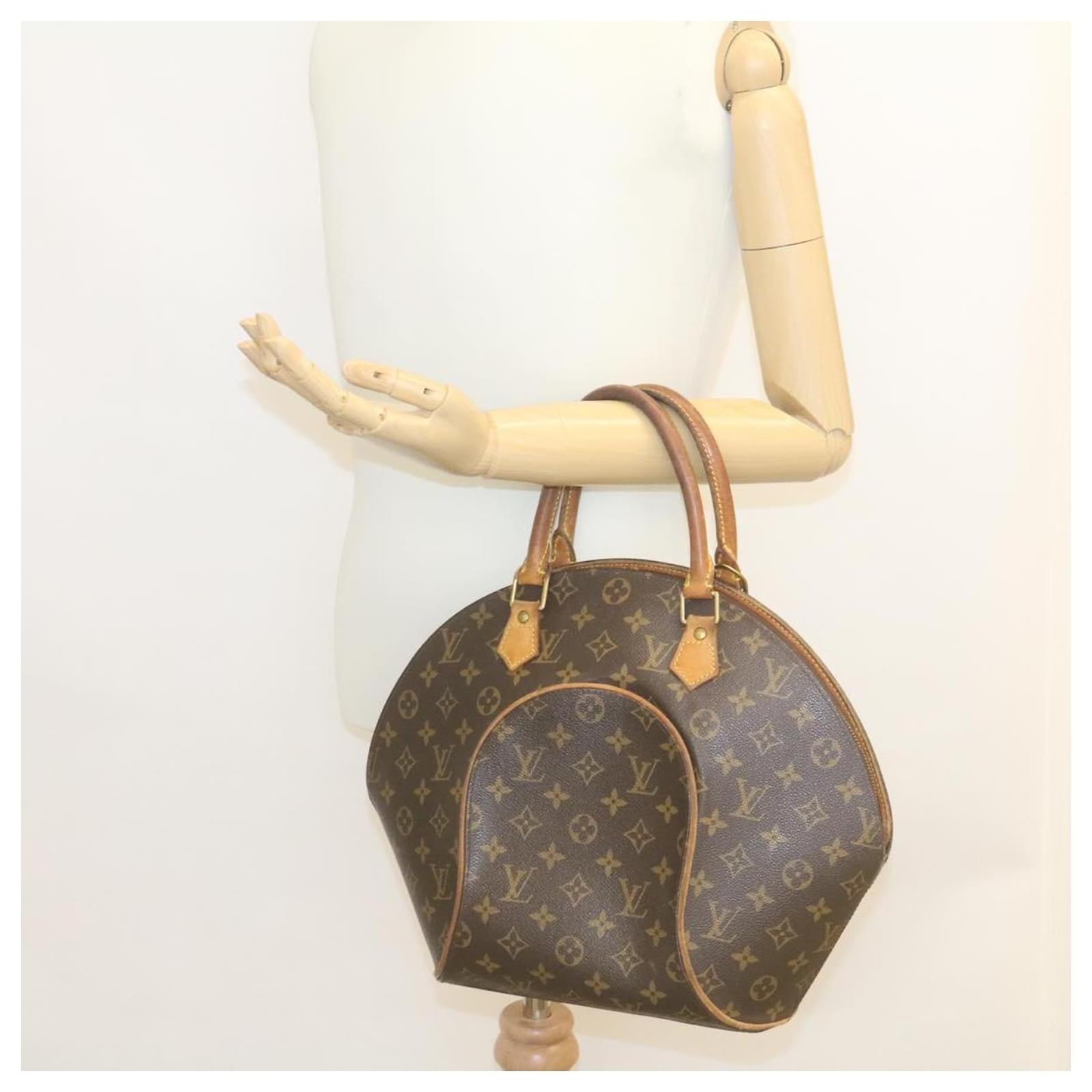 LOUIS VUITTON Monogram Ellipse MM Hand Bag M51126 LV Auth pt5281